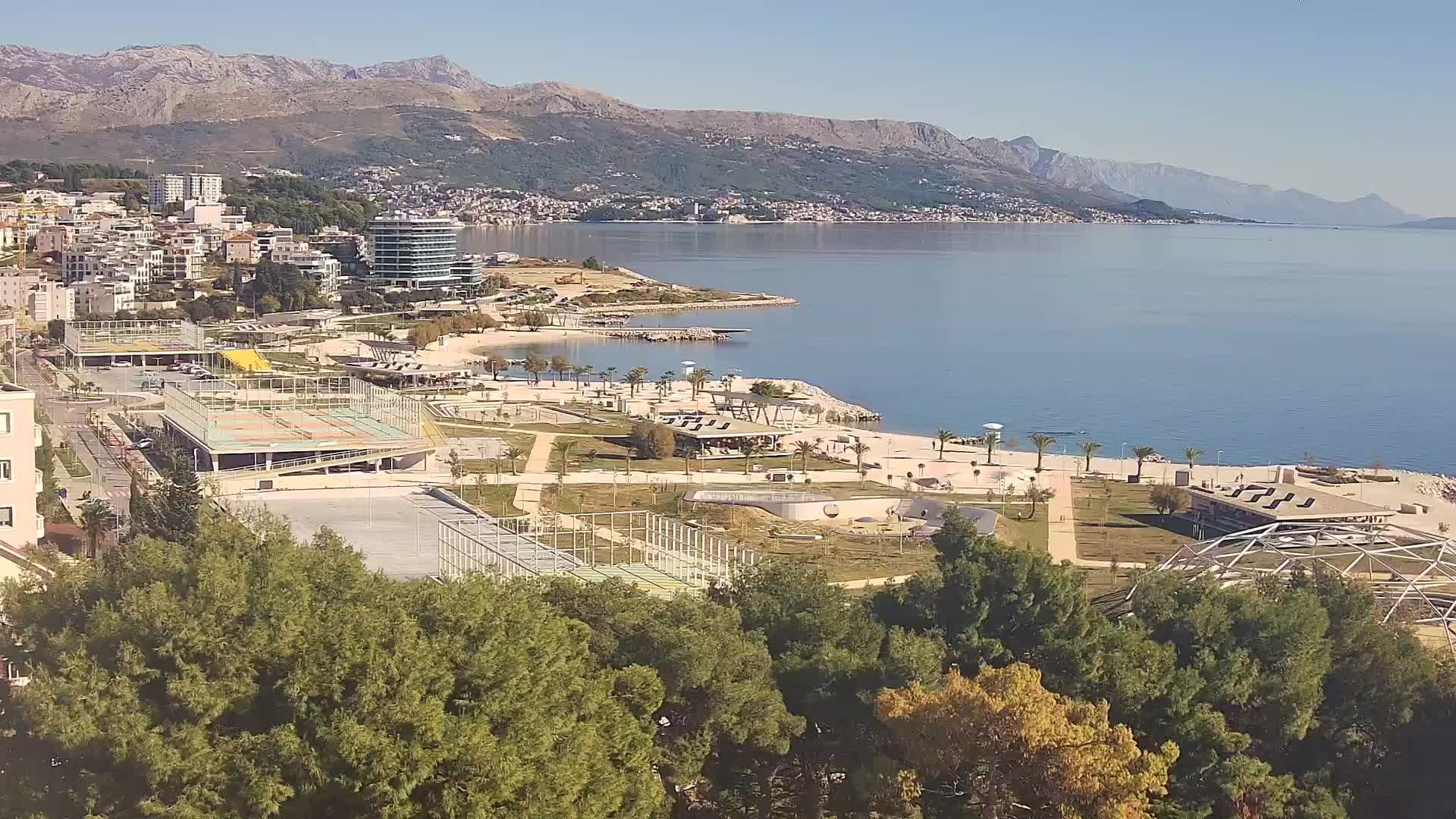 Spiaggia di Žnjan e impianti sportivi – Spalato