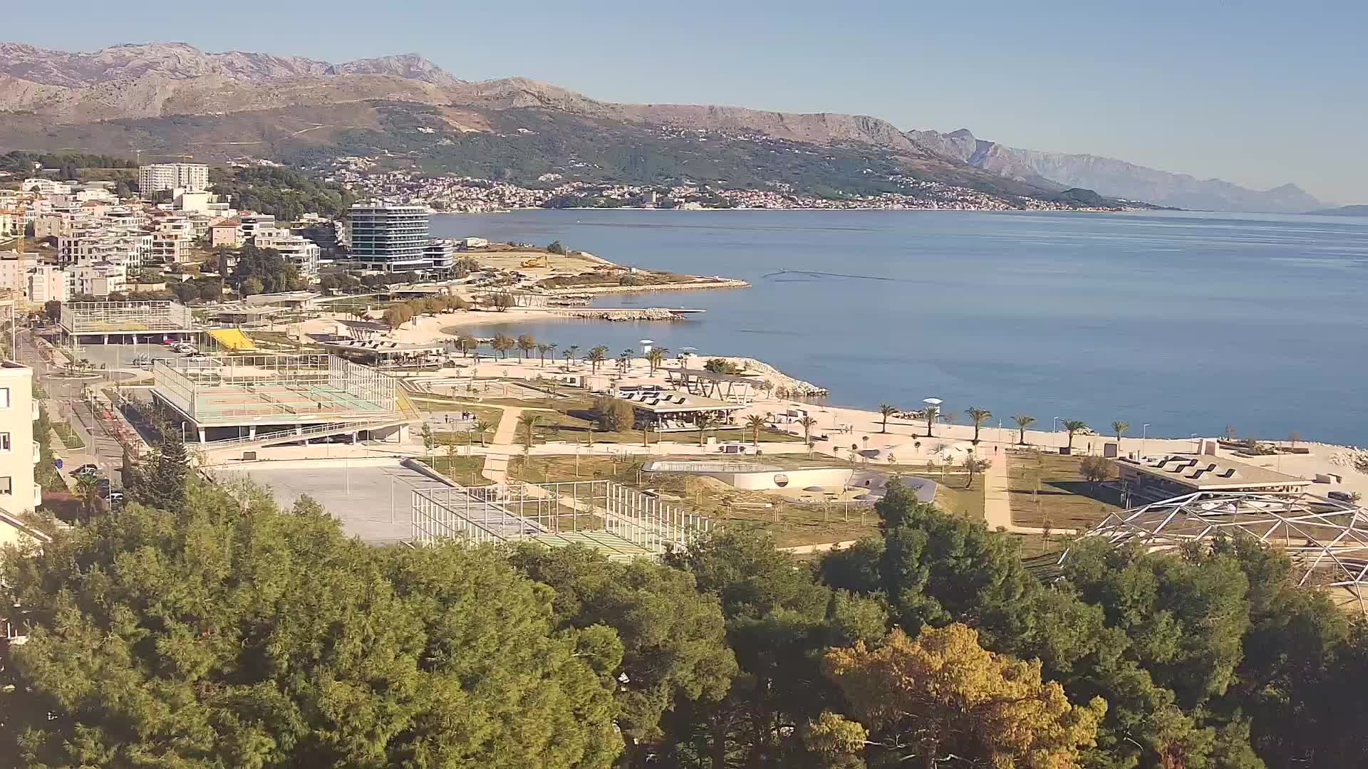 Playa Žnjan e instalaciones deportivas – Split