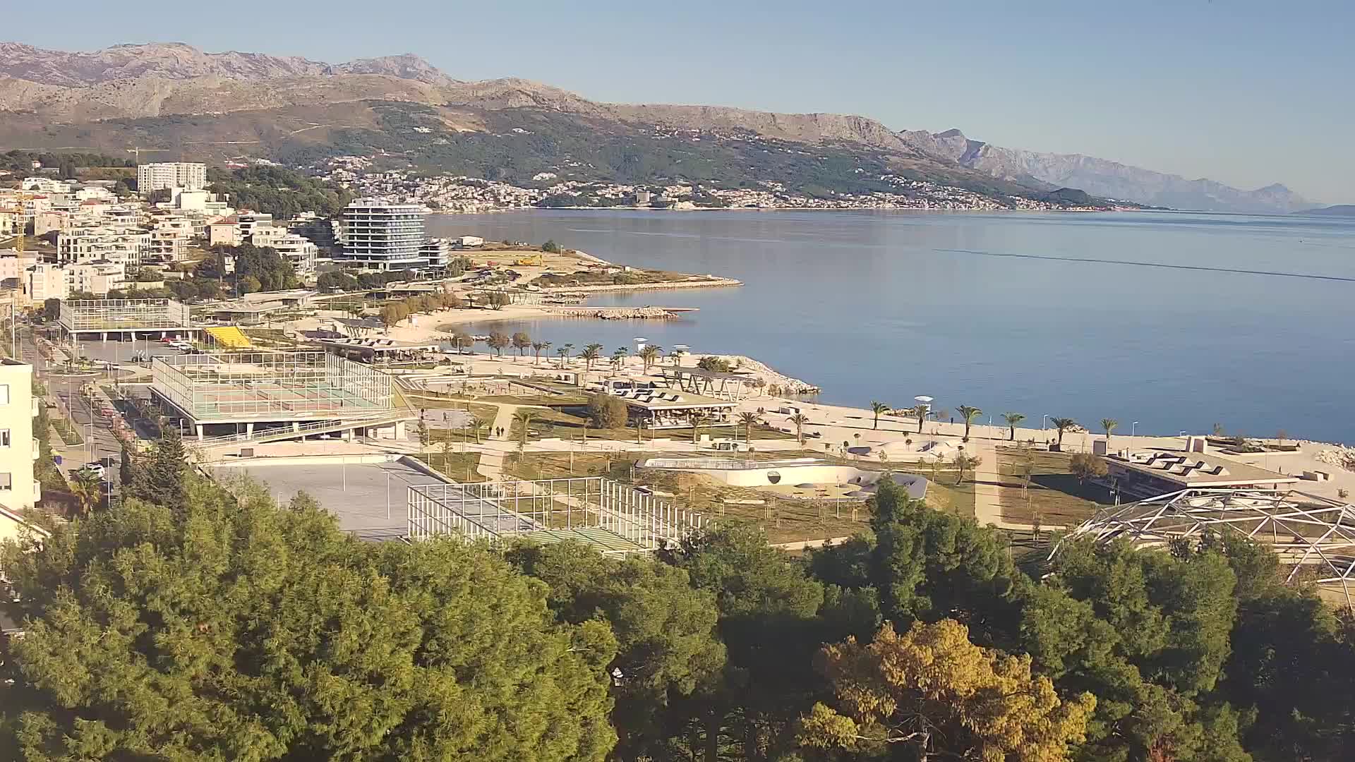 Spiaggia di Žnjan e impianti sportivi – Spalato