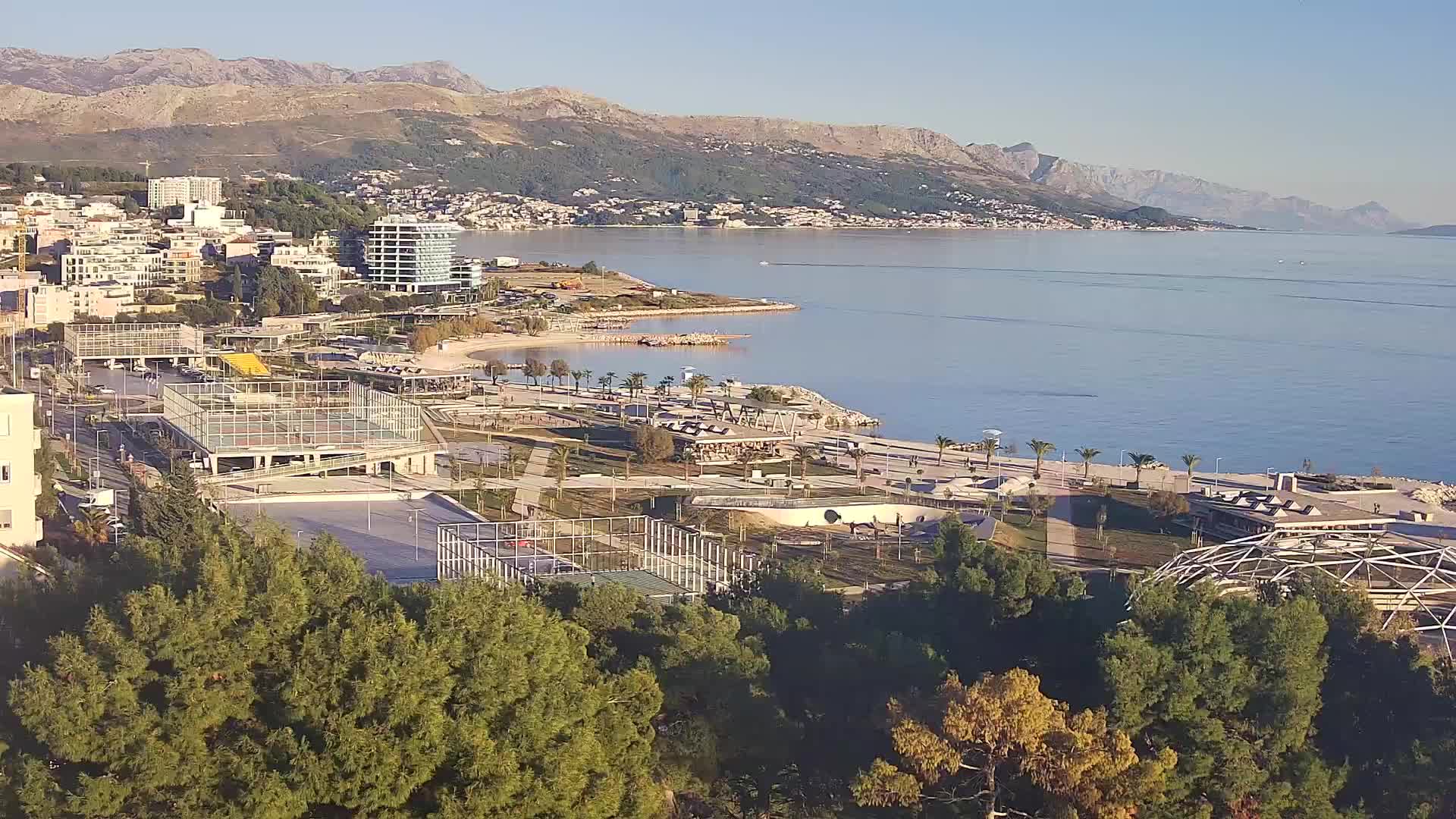 Plage Žnjan et installations sportives – Split