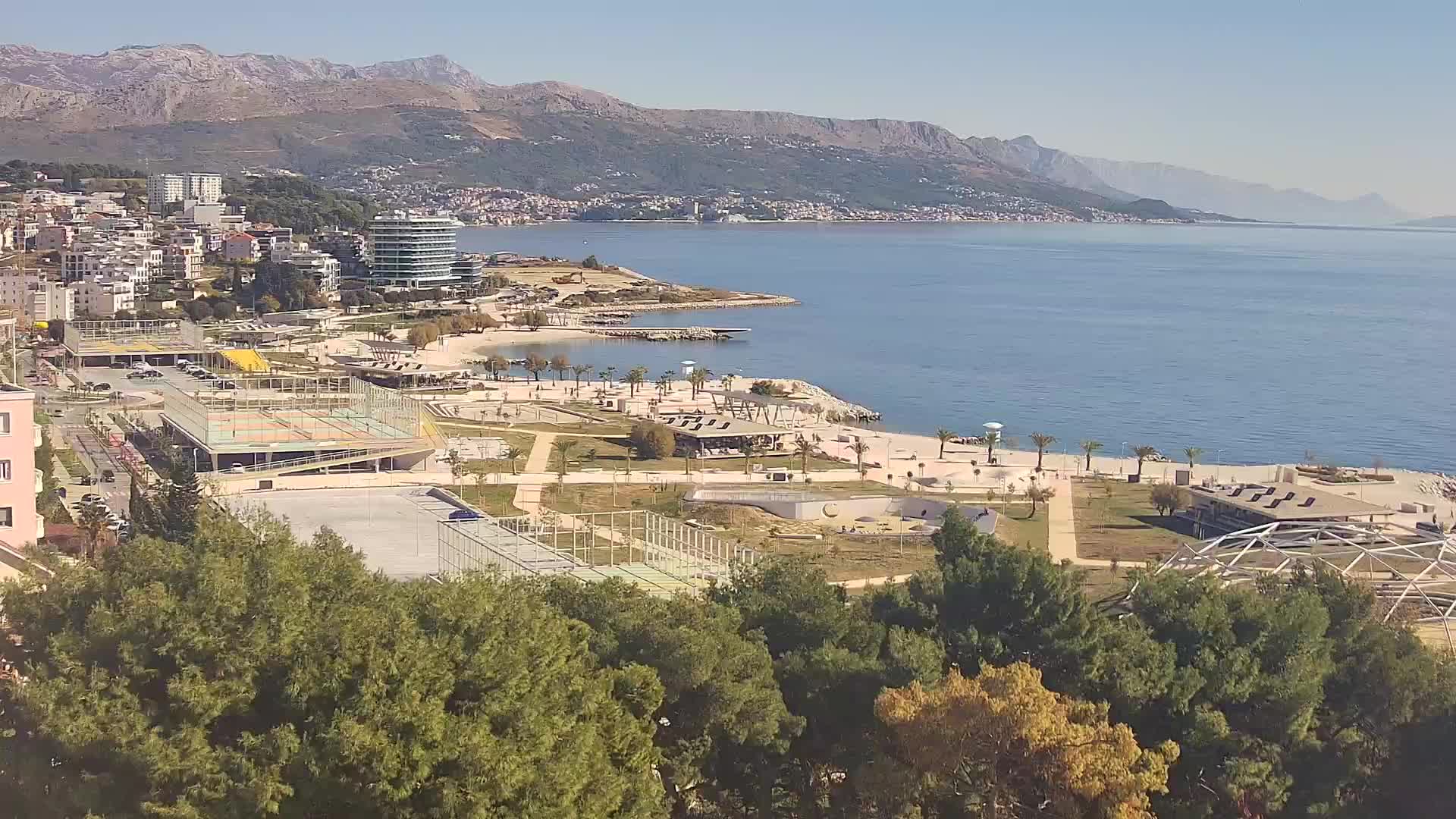 Plaža Žnjan in športni objekti – Split
