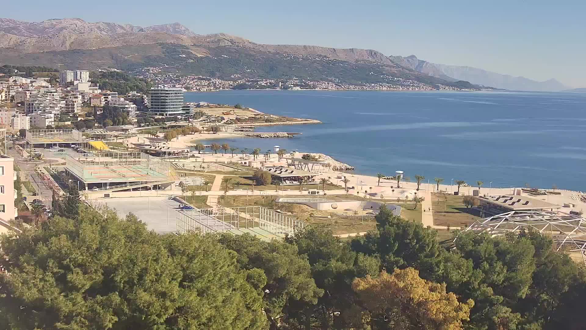 Playa Žnjan e instalaciones deportivas – Split