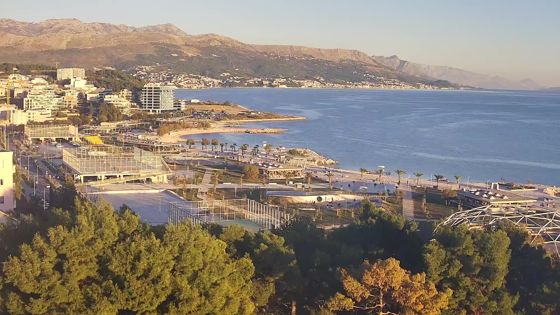 Plaža Žnjan in športni objekti – Split