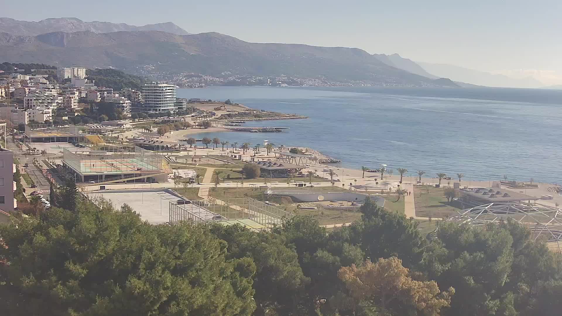 Plage Žnjan et installations sportives – Split