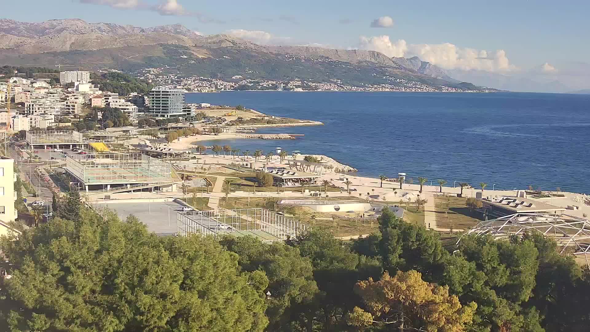 Plage Žnjan et installations sportives – Split