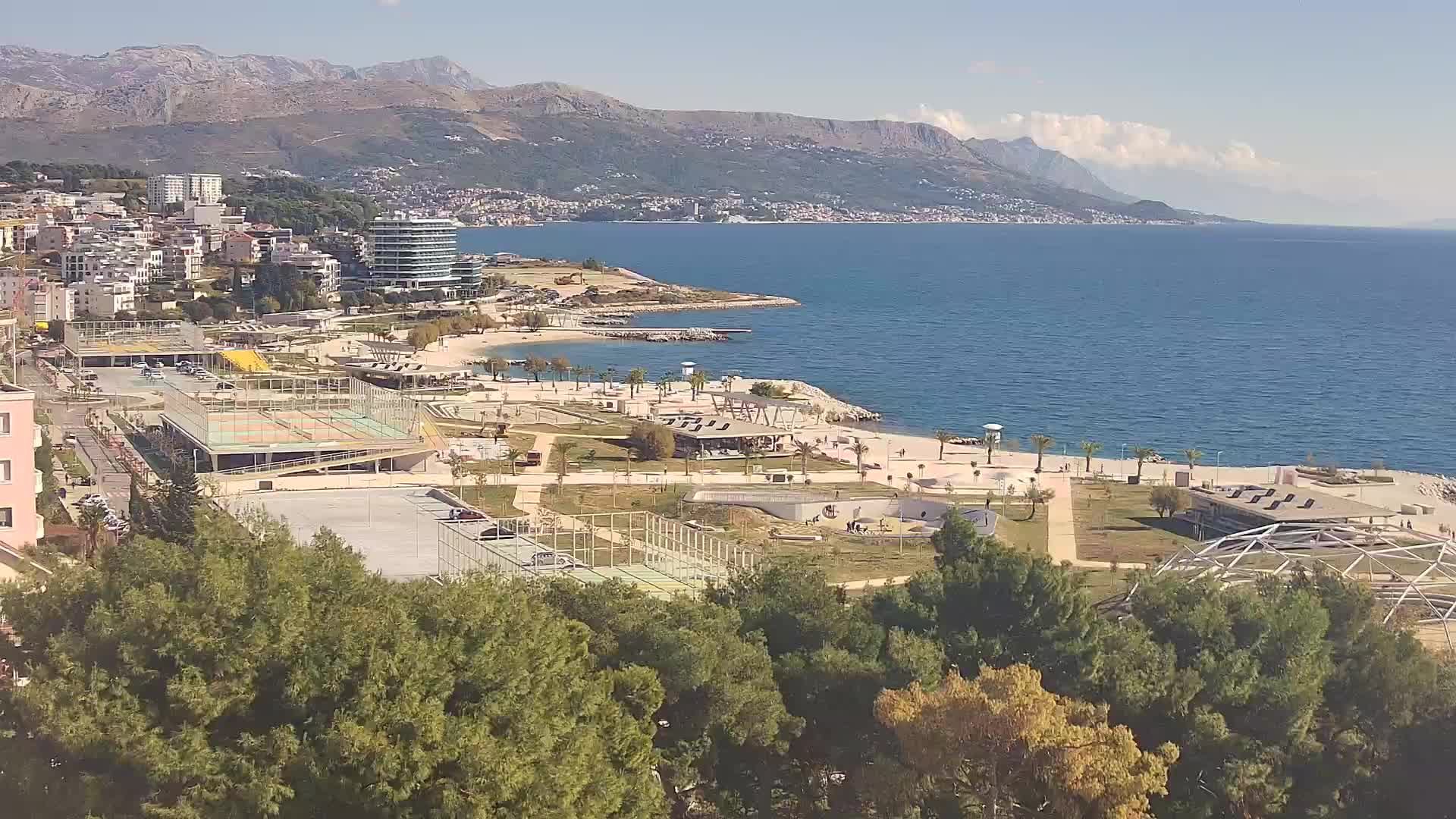 Playa Žnjan e instalaciones deportivas – Split