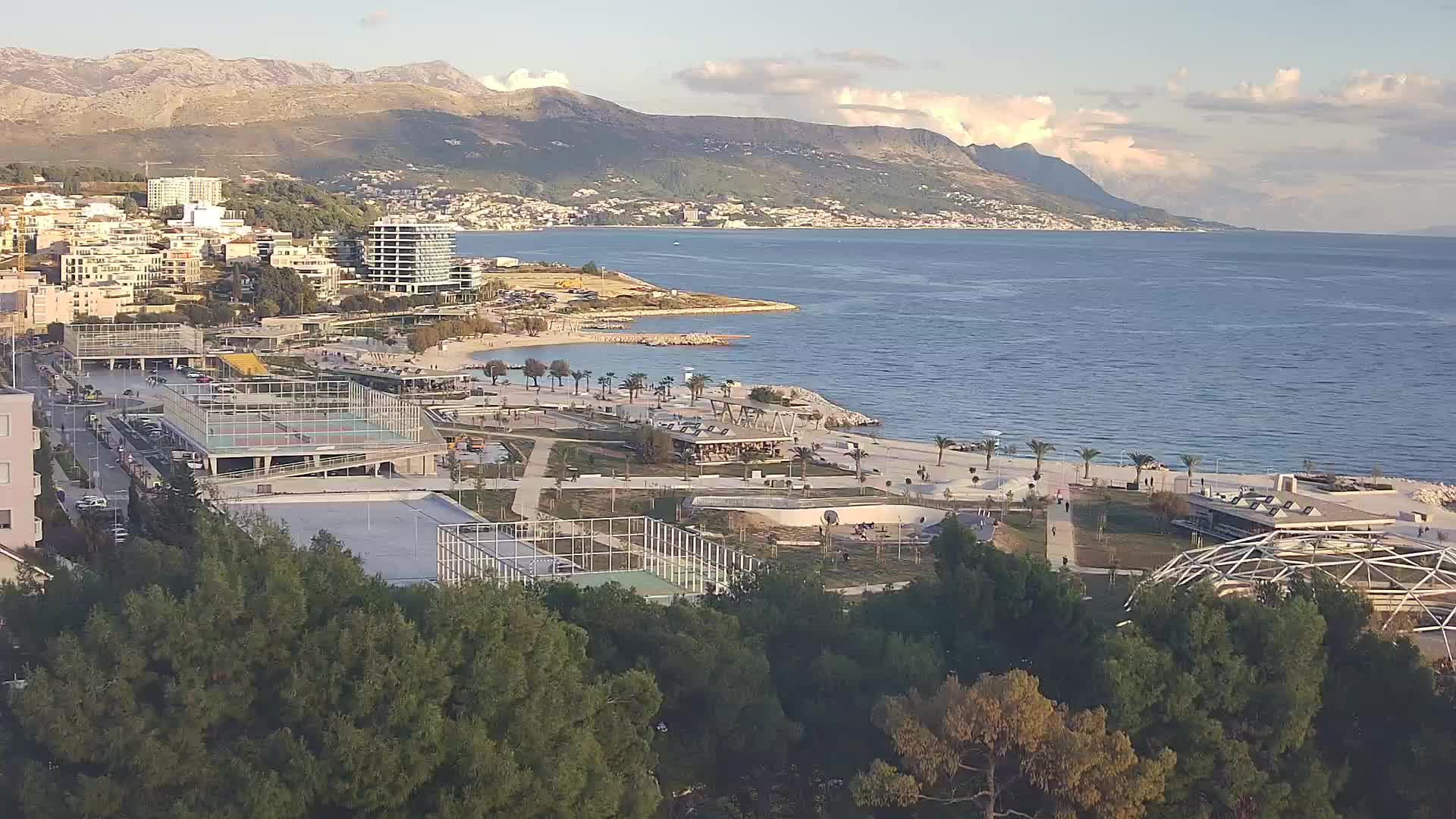 Spiaggia di Žnjan e impianti sportivi – Spalato