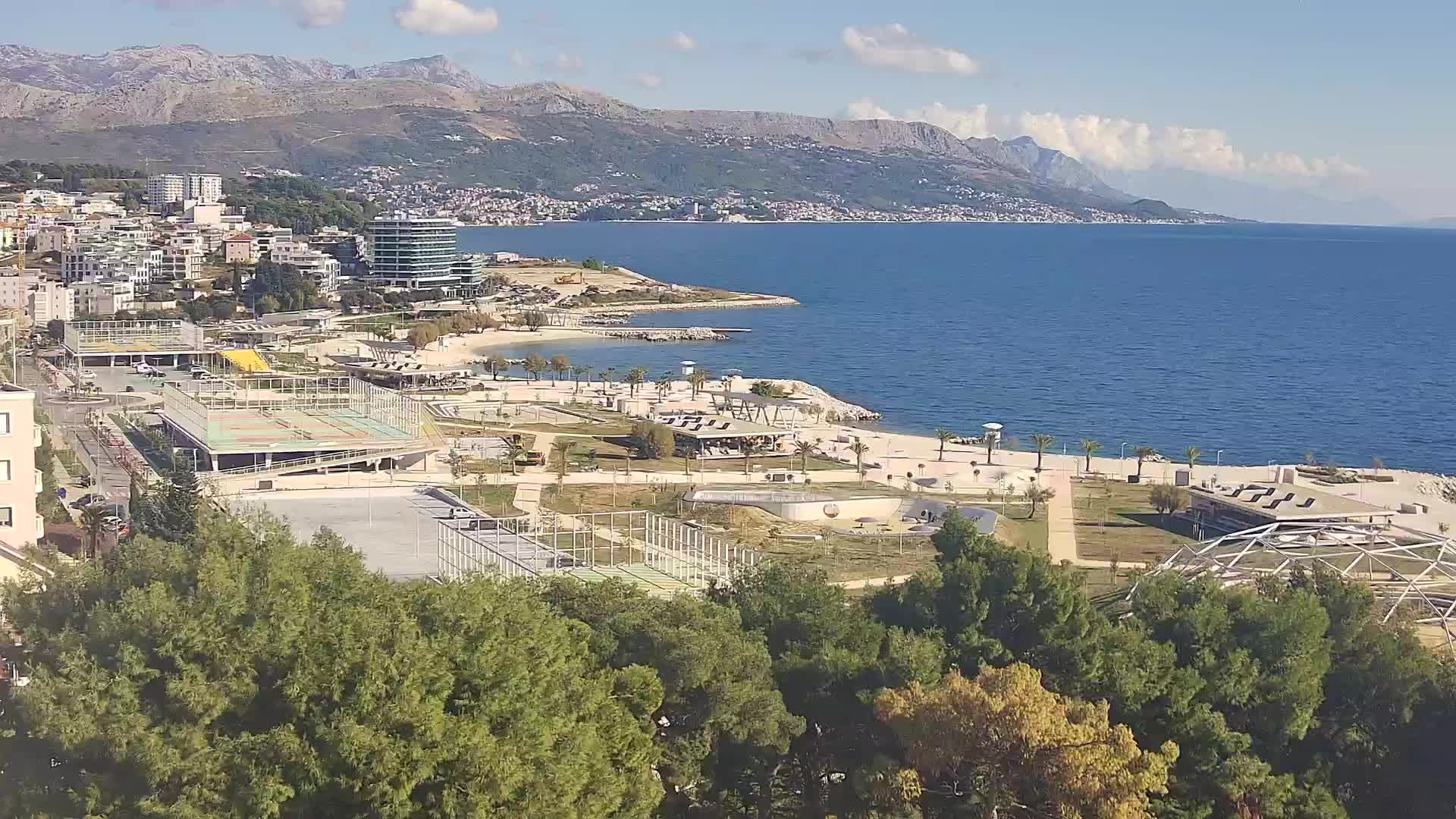 Playa Žnjan e instalaciones deportivas – Split