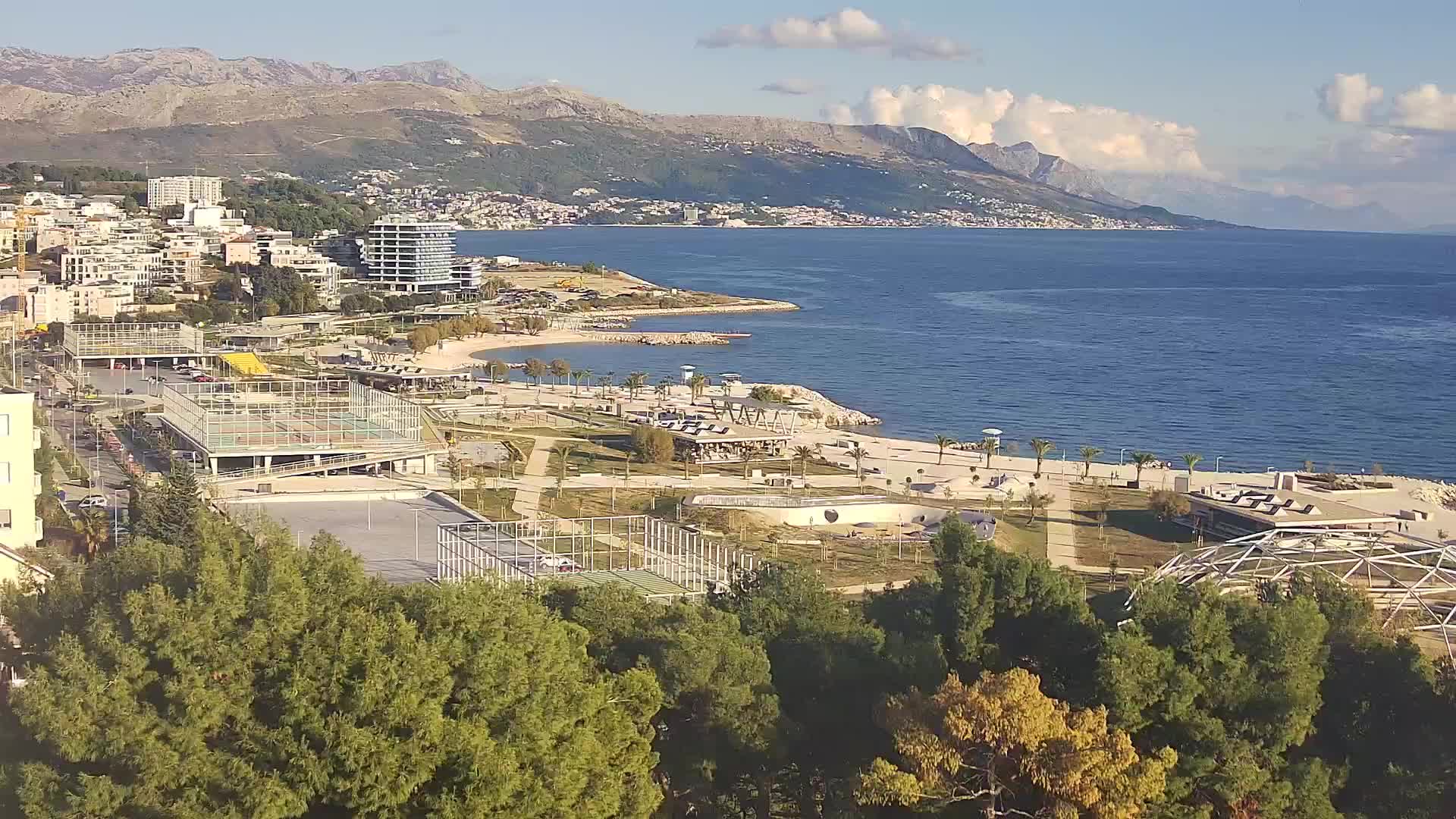 Spiaggia di Žnjan e impianti sportivi – Spalato