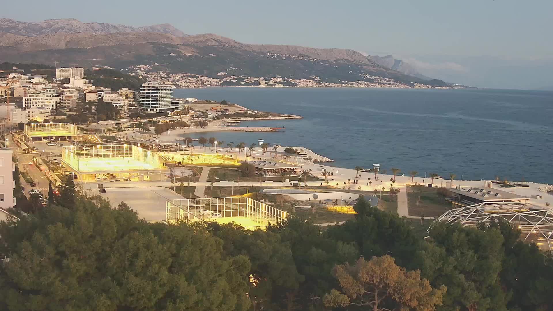 Plage Žnjan et installations sportives – Split