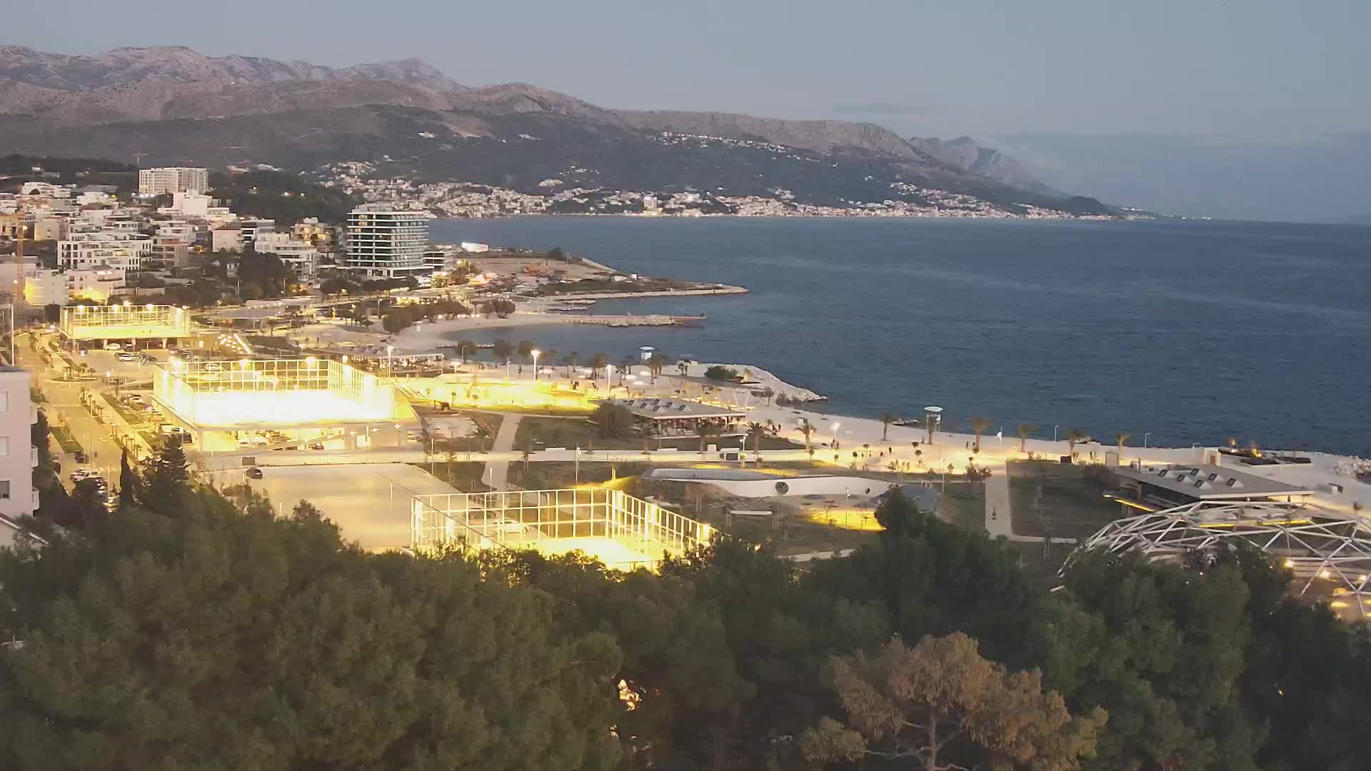 Spiaggia di Žnjan e impianti sportivi – Spalato