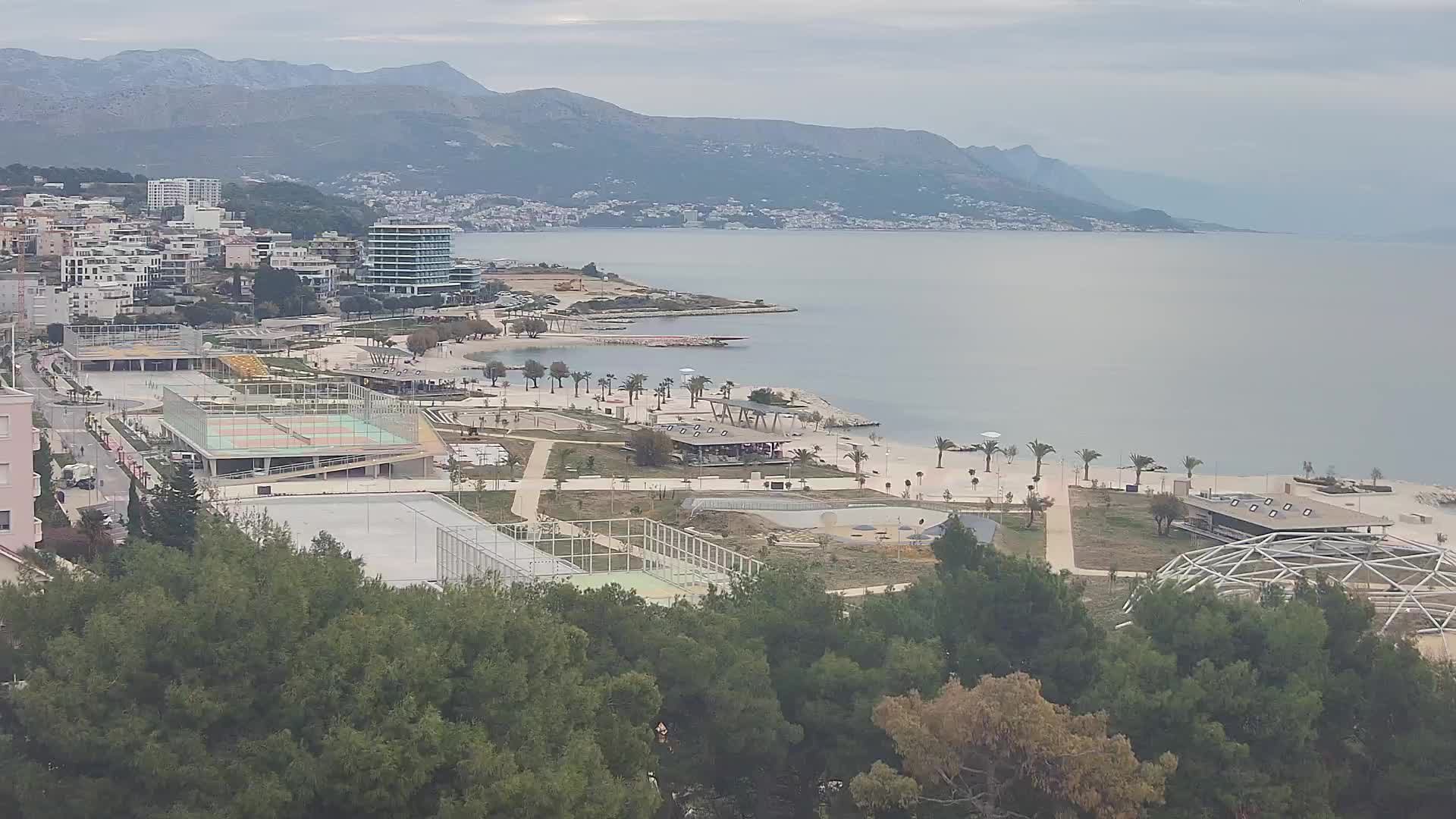 Spiaggia di Žnjan e impianti sportivi – Spalato