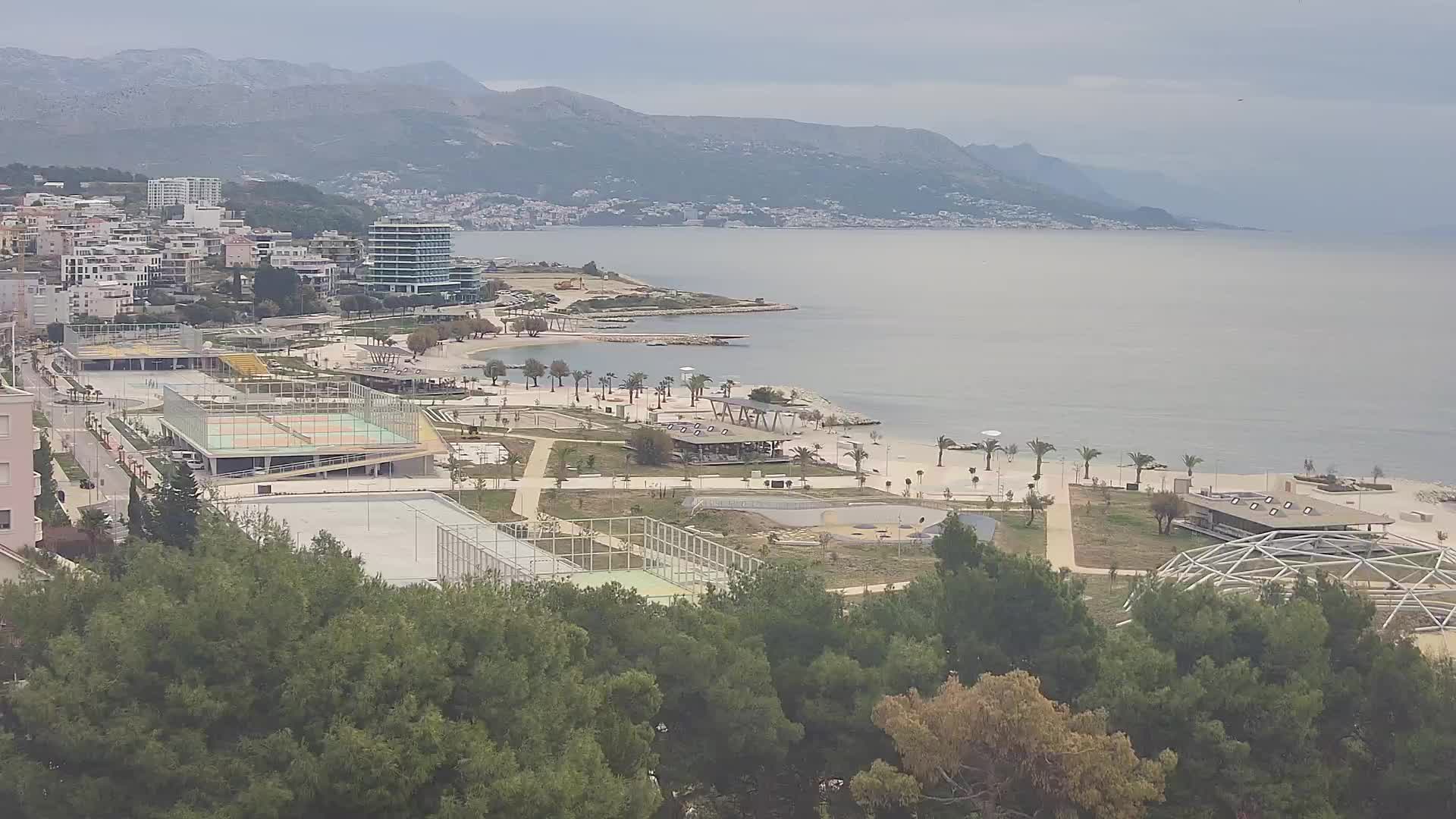 Spiaggia di Žnjan e impianti sportivi – Spalato
