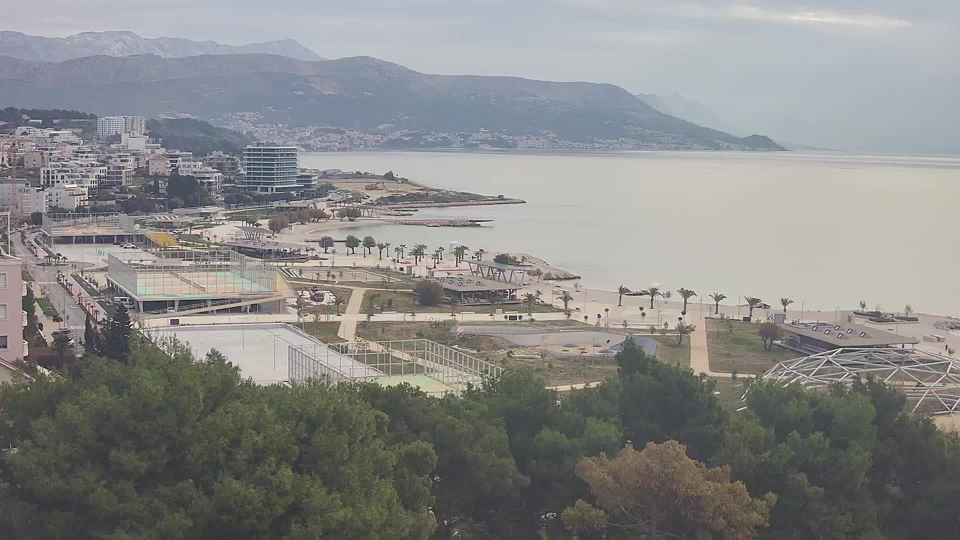 Spiaggia di Žnjan e impianti sportivi – Spalato