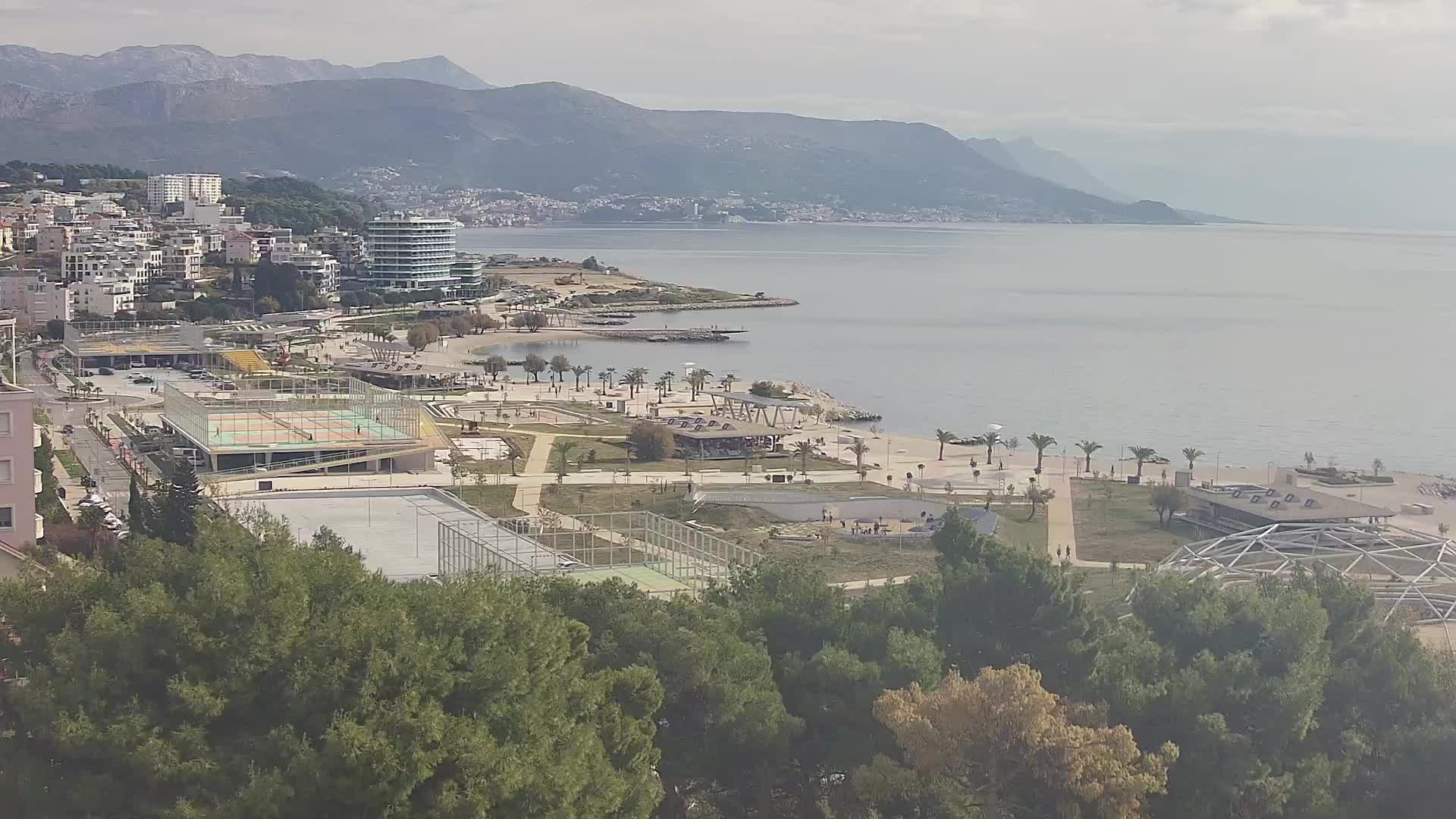 Plage Žnjan et installations sportives – Split