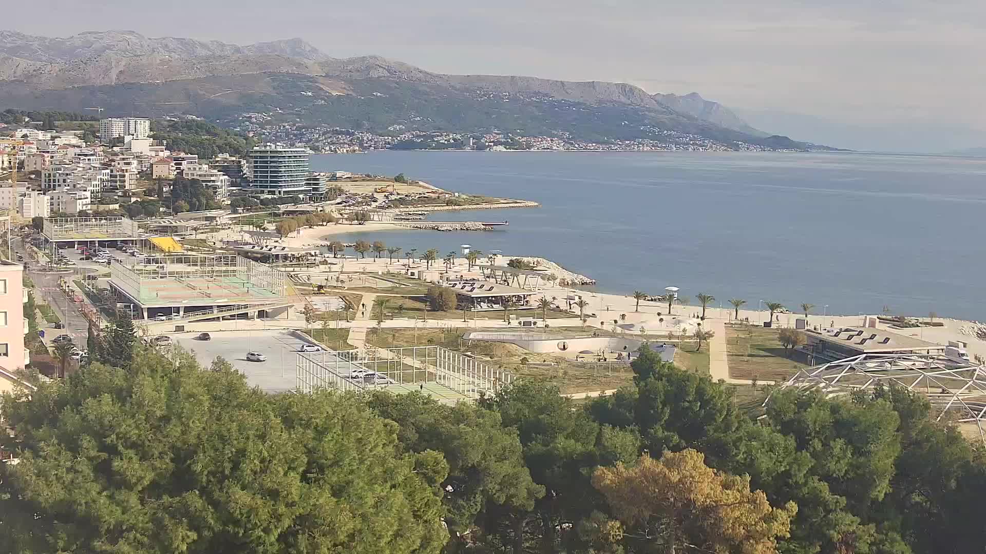 Plage Žnjan et installations sportives – Split
