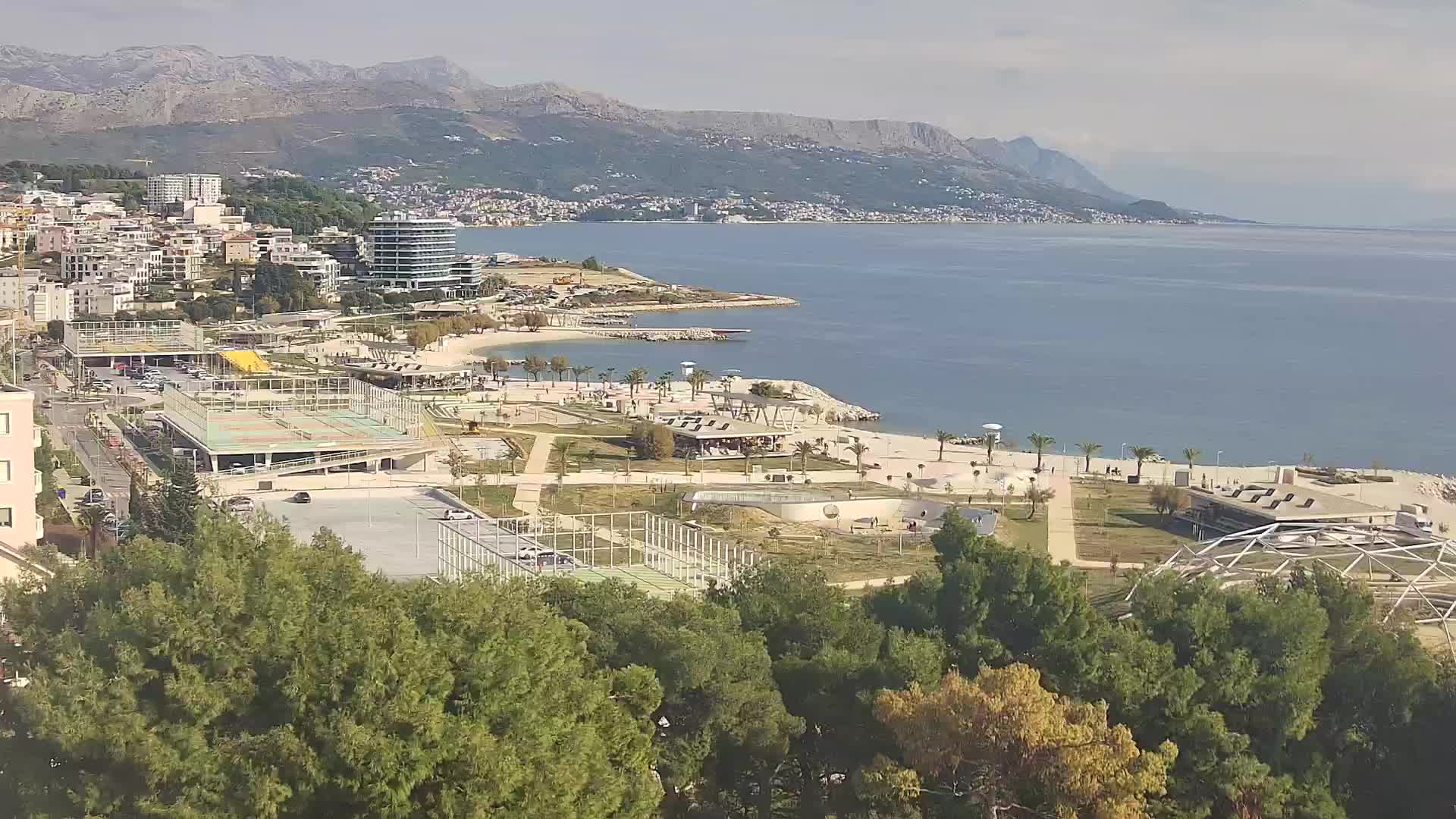 Playa Žnjan e instalaciones deportivas – Split