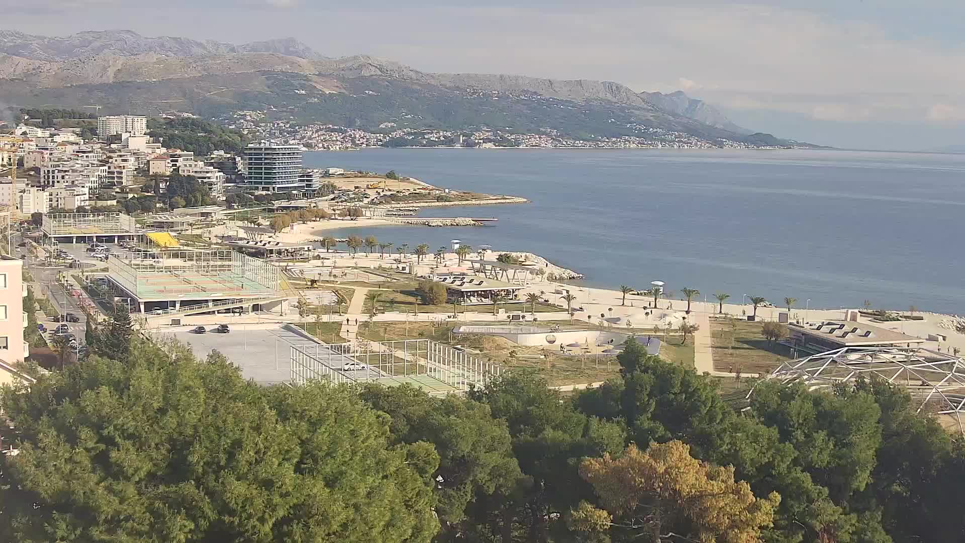 Playa Žnjan e instalaciones deportivas – Split