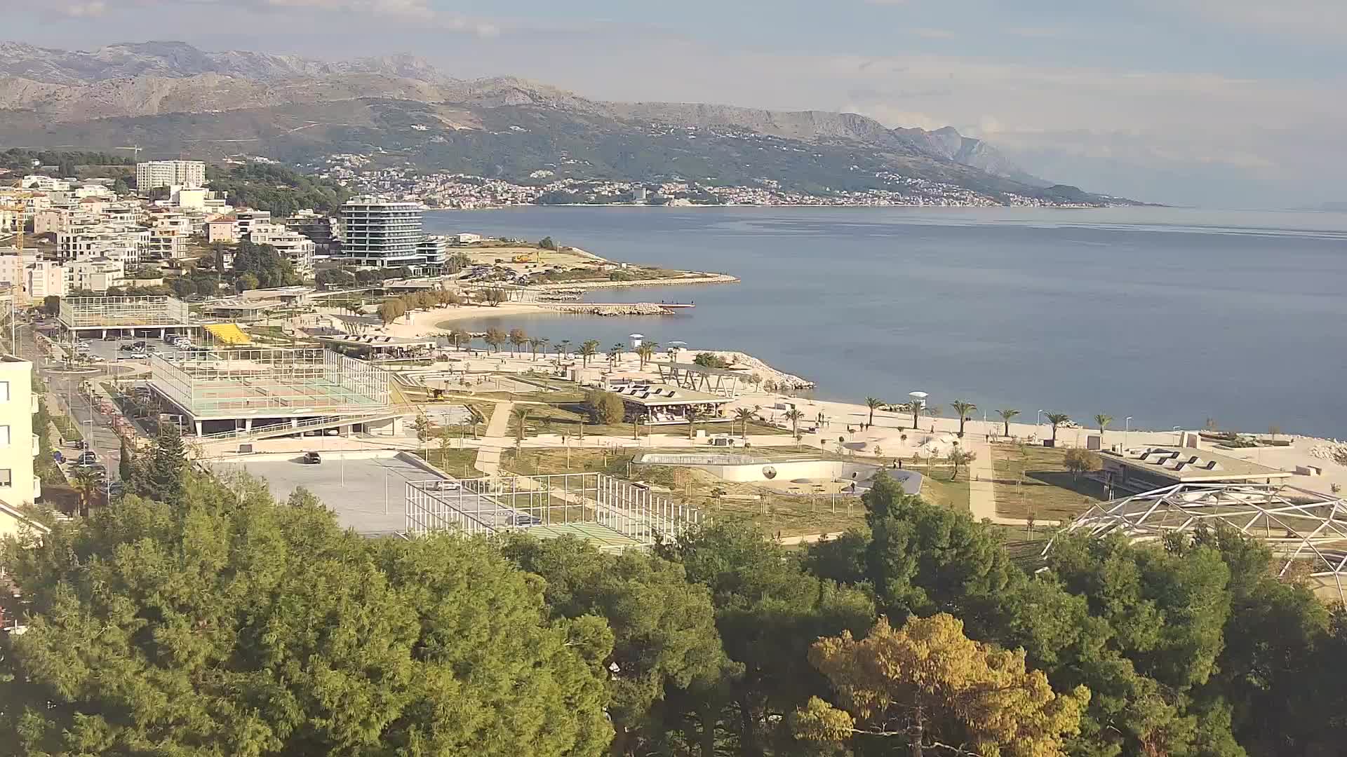 Plaža Žnjan in športni objekti – Split