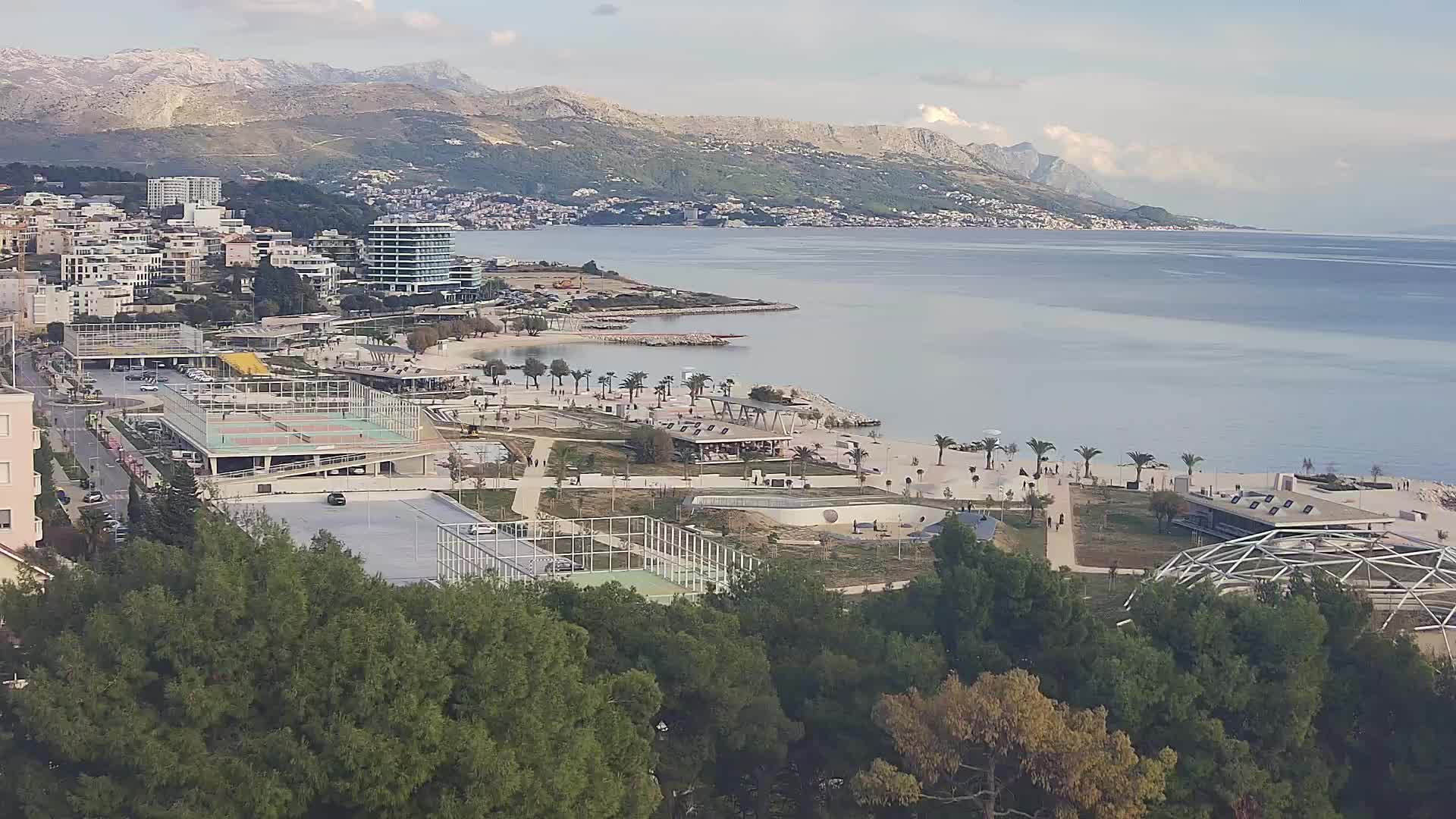 Plage Žnjan et installations sportives – Split