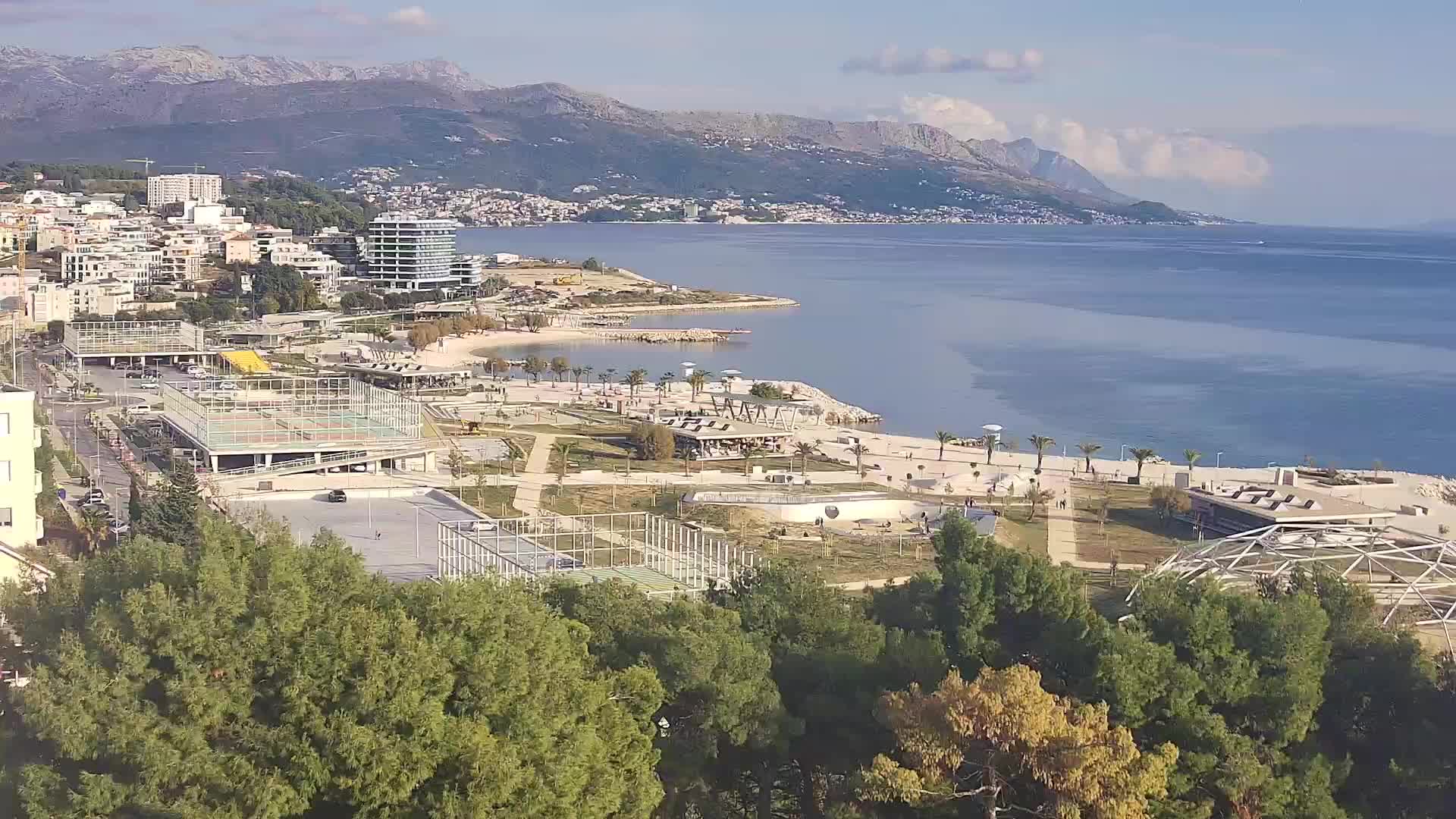 Plage Žnjan et installations sportives – Split