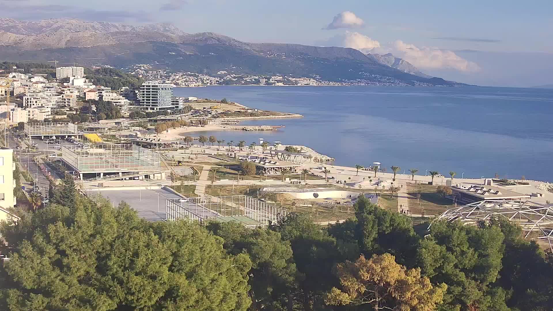 Plage Žnjan et installations sportives – Split
