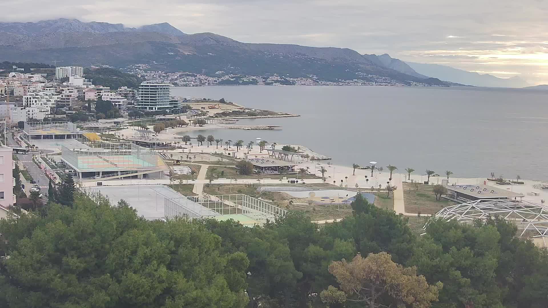 Spiaggia di Žnjan e impianti sportivi – Spalato
