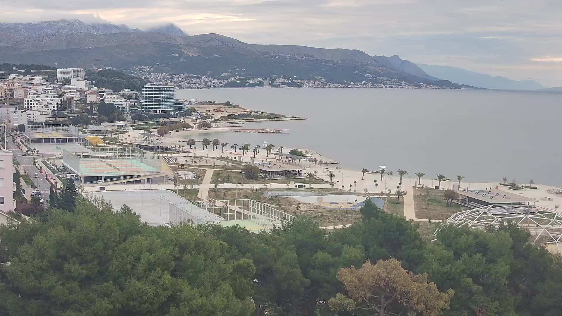 Spiaggia di Žnjan e impianti sportivi – Spalato