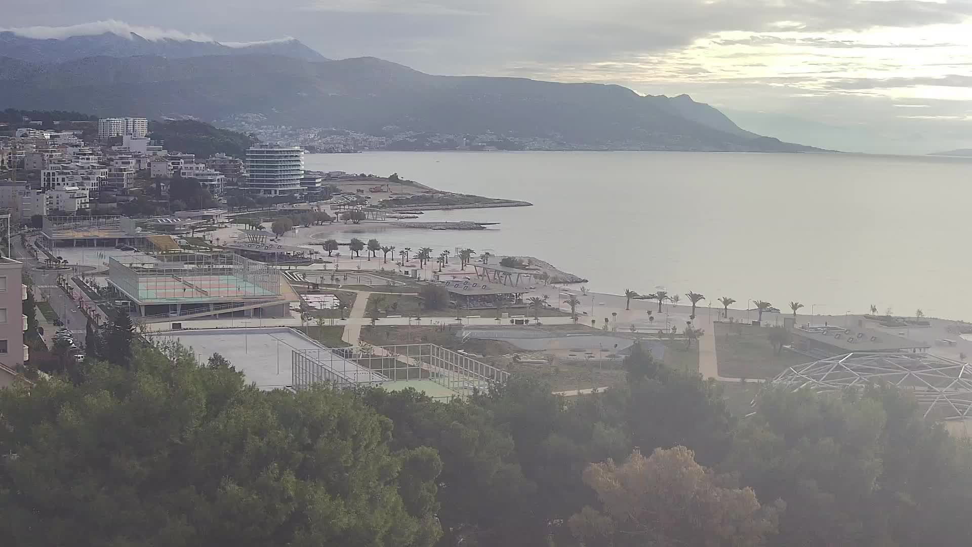 Plage Žnjan et installations sportives – Split
