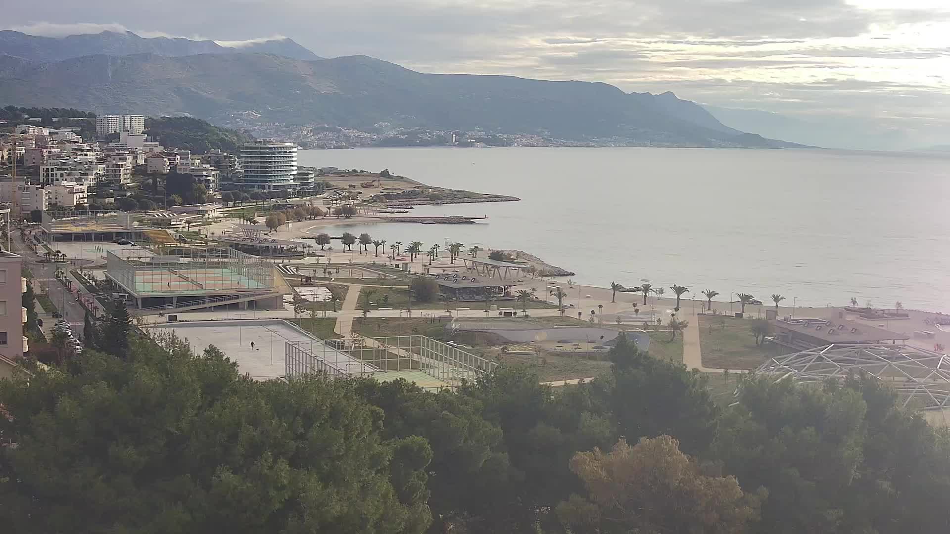 Plage Žnjan et installations sportives – Split