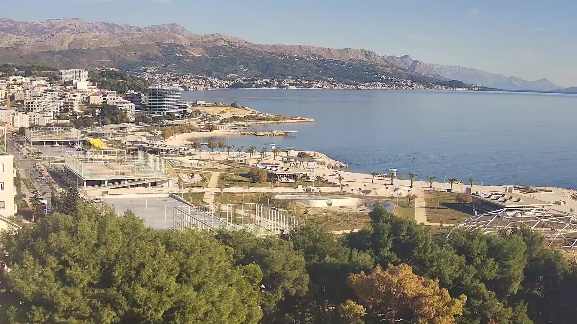 Playa Žnjan e instalaciones deportivas – Split