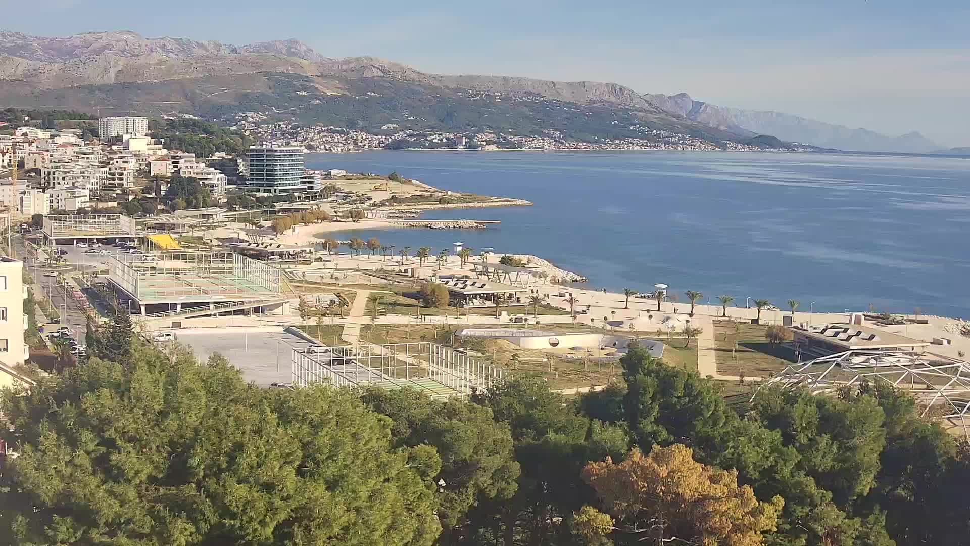 Playa Žnjan e instalaciones deportivas – Split