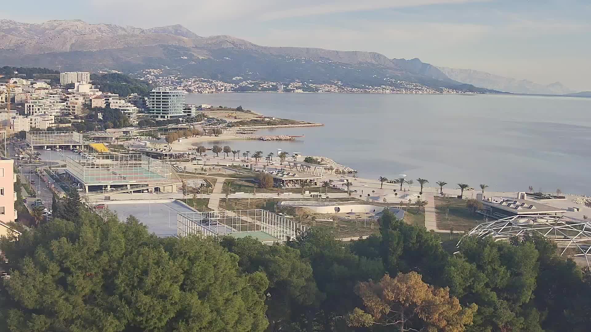 Plage Žnjan et installations sportives – Split