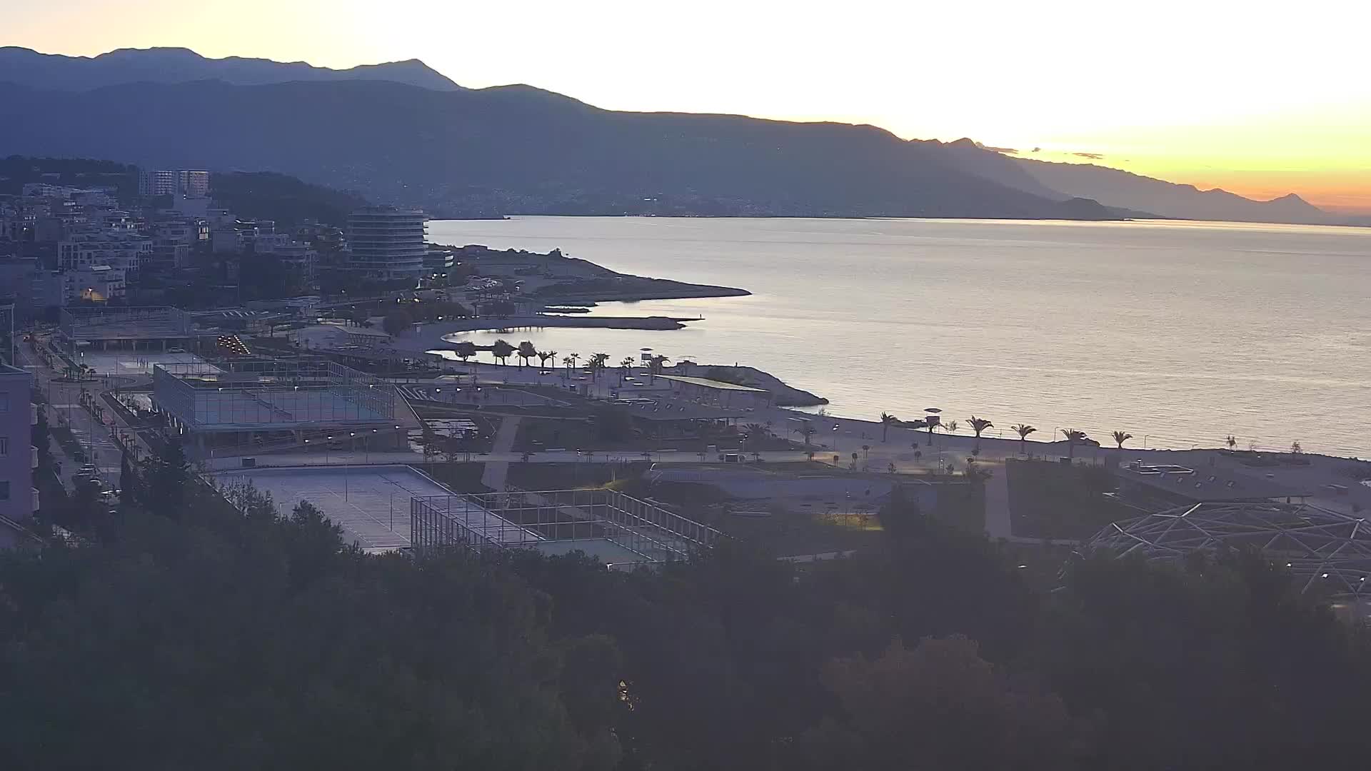 Plage Žnjan et installations sportives – Split