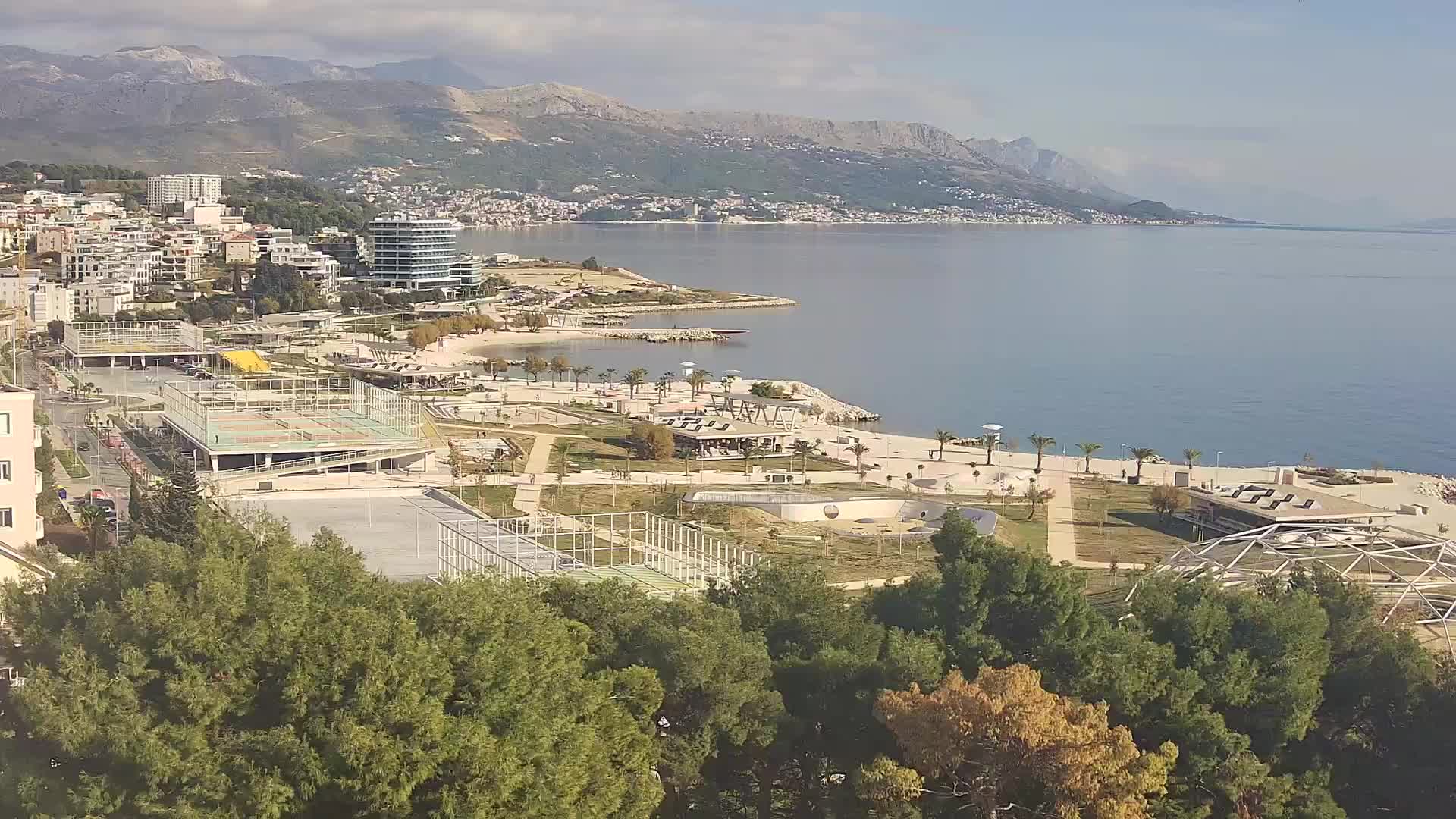 Plage Žnjan et installations sportives – Split