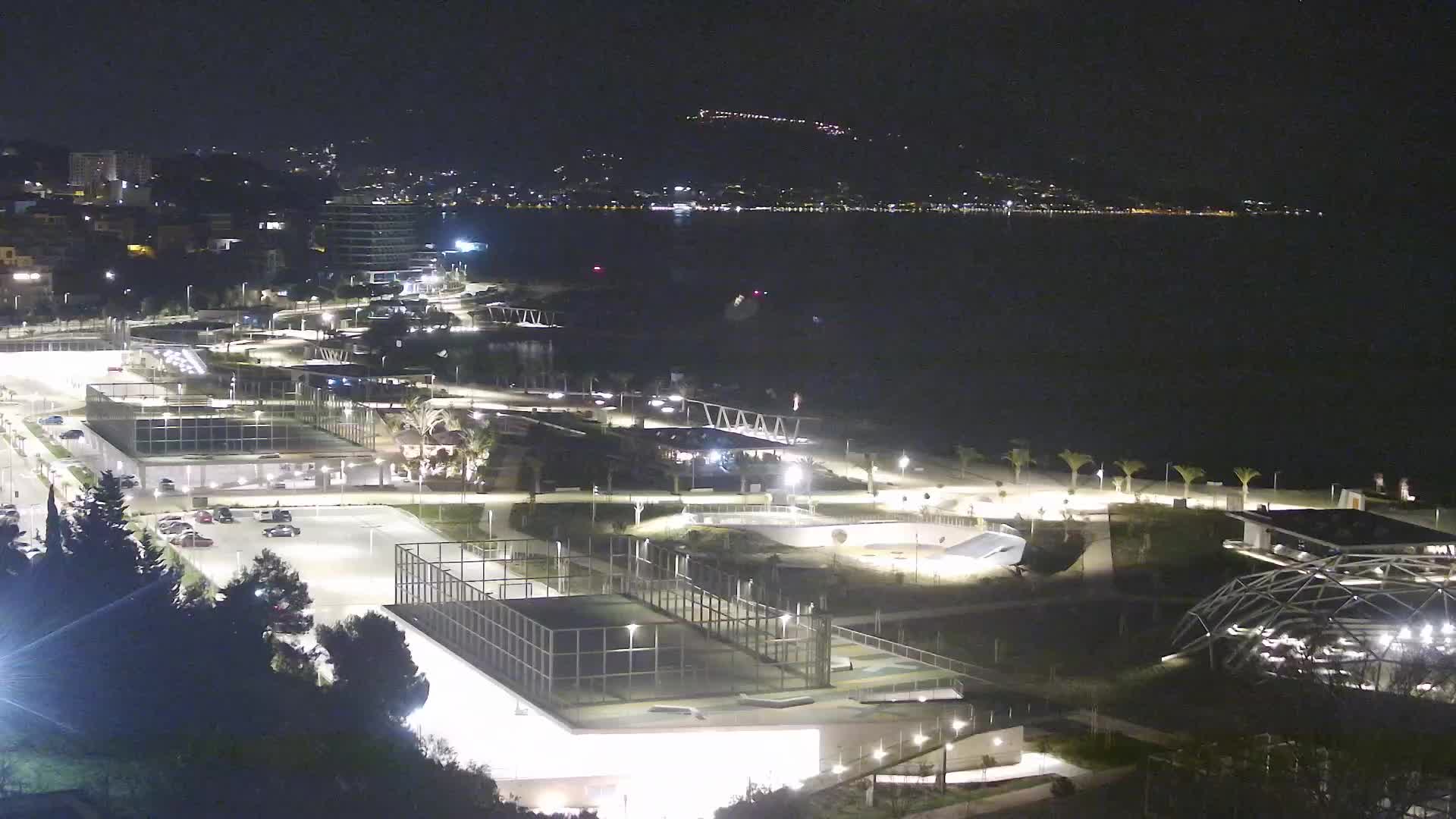 Spiaggia di Žnjan e impianti sportivi – Spalato