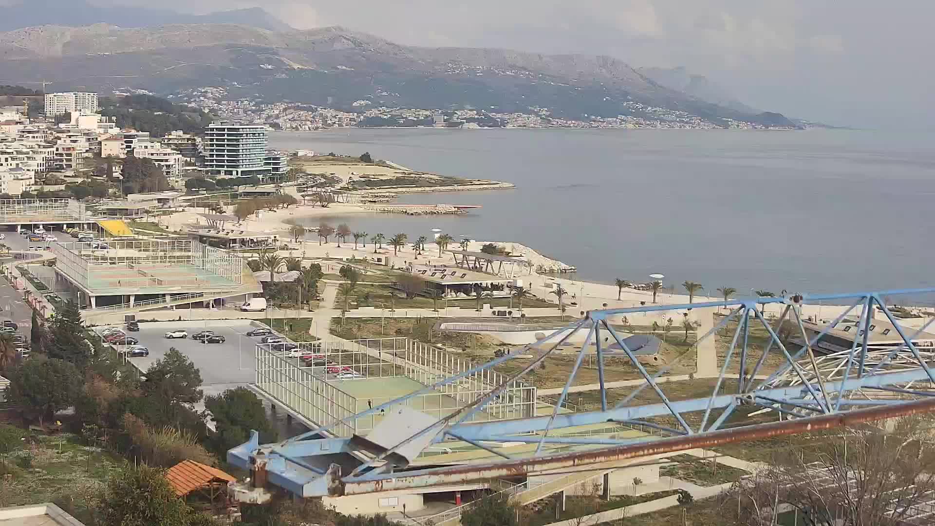 Plage Žnjan et installations sportives – Split