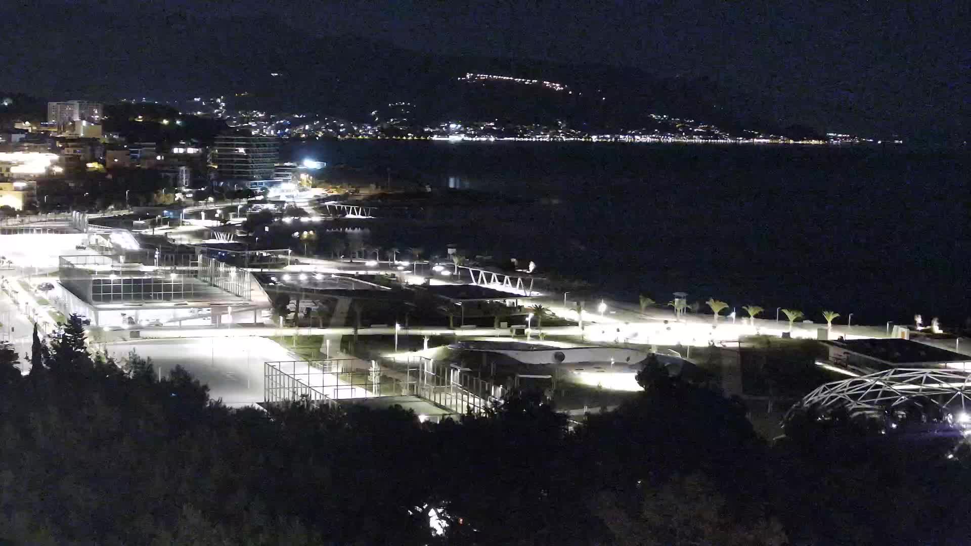 Plage Žnjan et installations sportives – Split