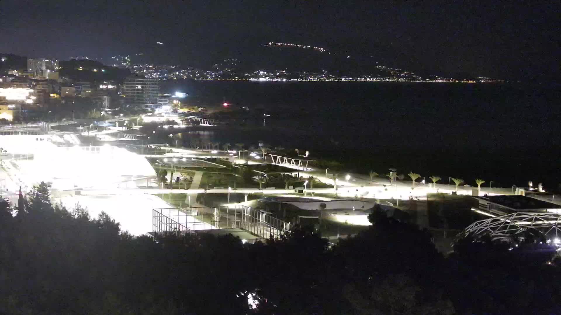 Plage Žnjan et installations sportives – Split