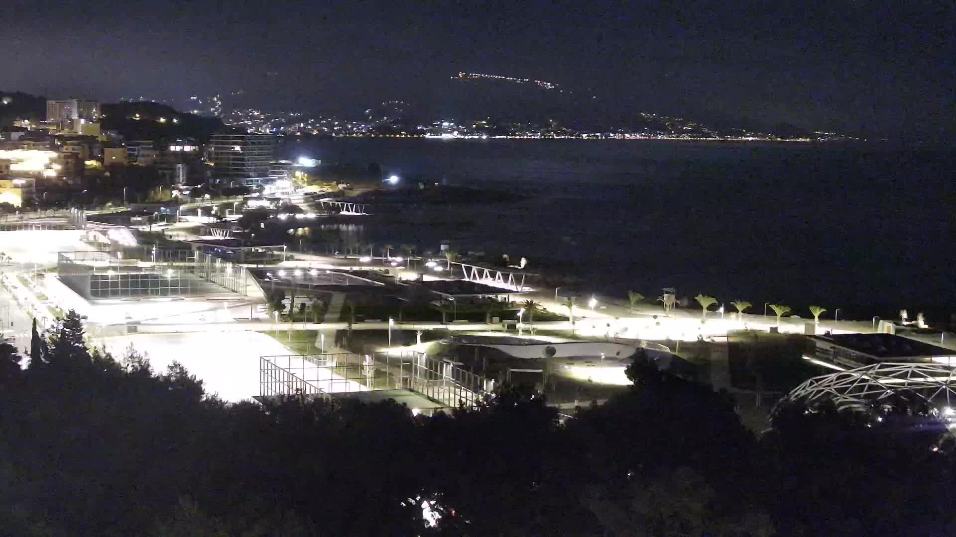 Playa Žnjan e instalaciones deportivas – Split