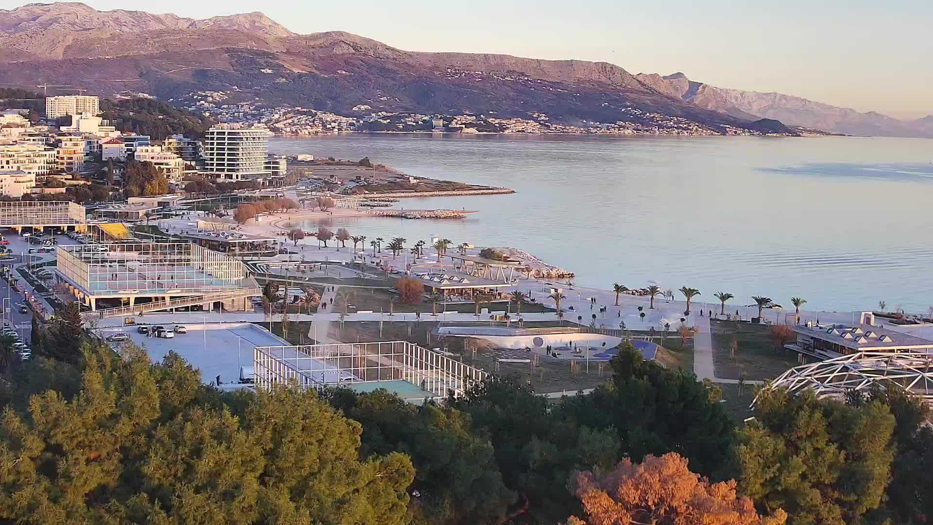 Strand Žnjan und Sportanlagen – Split