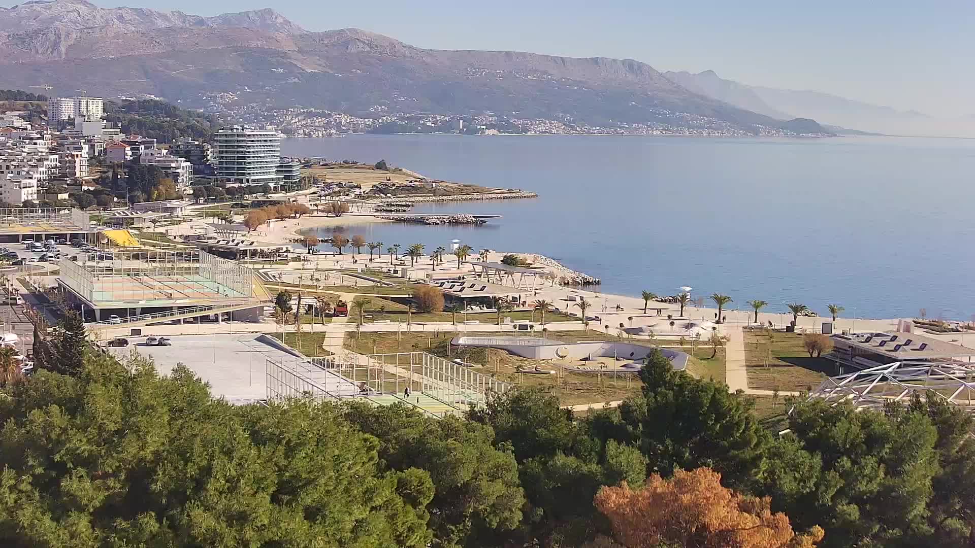 Strand Žnjan und Sportanlagen – Split