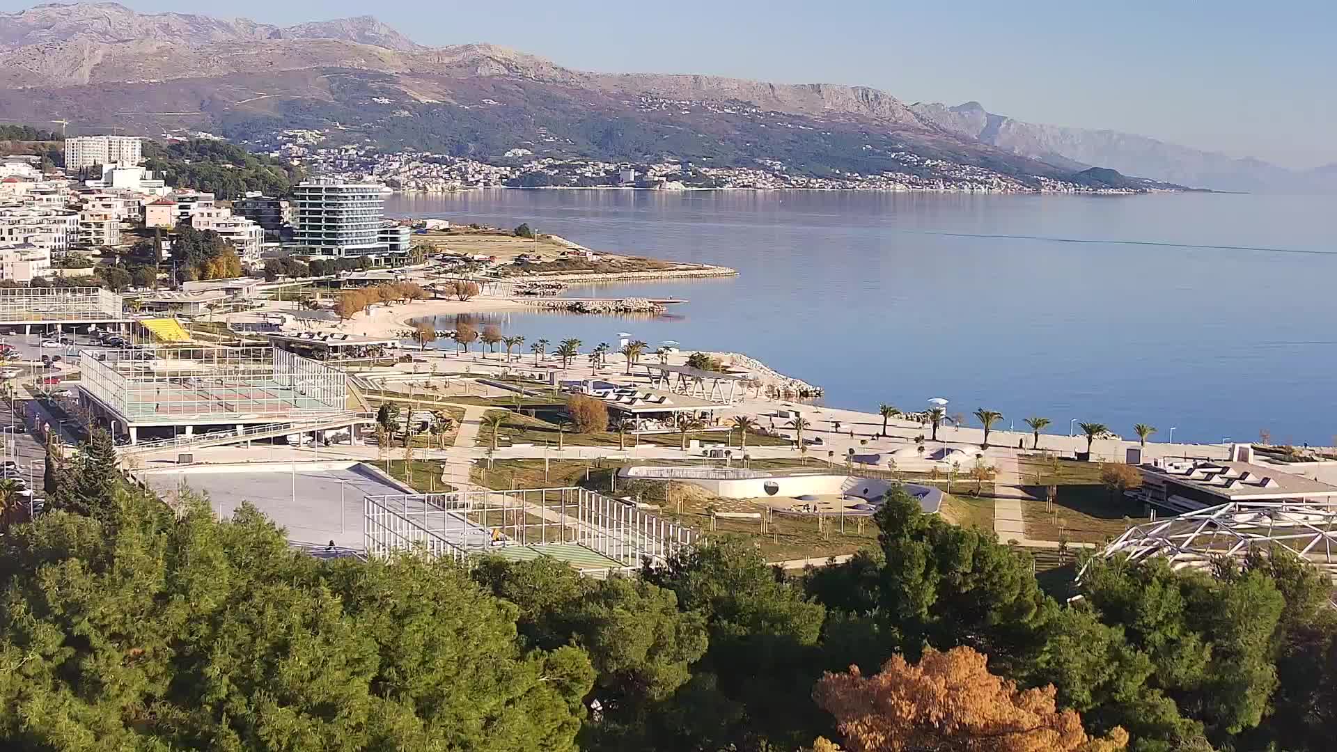 Spiaggia di Žnjan e impianti sportivi – Spalato