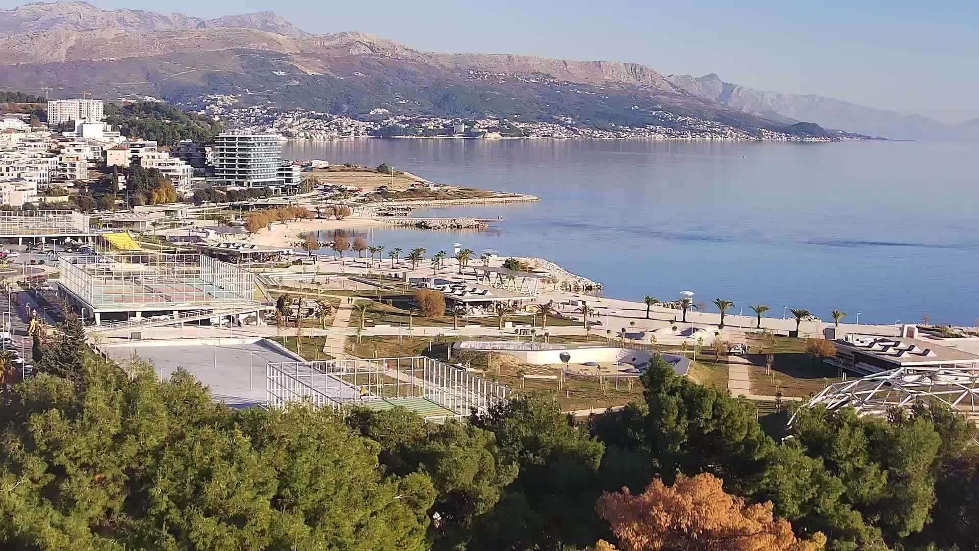 Spiaggia di Žnjan e impianti sportivi – Spalato