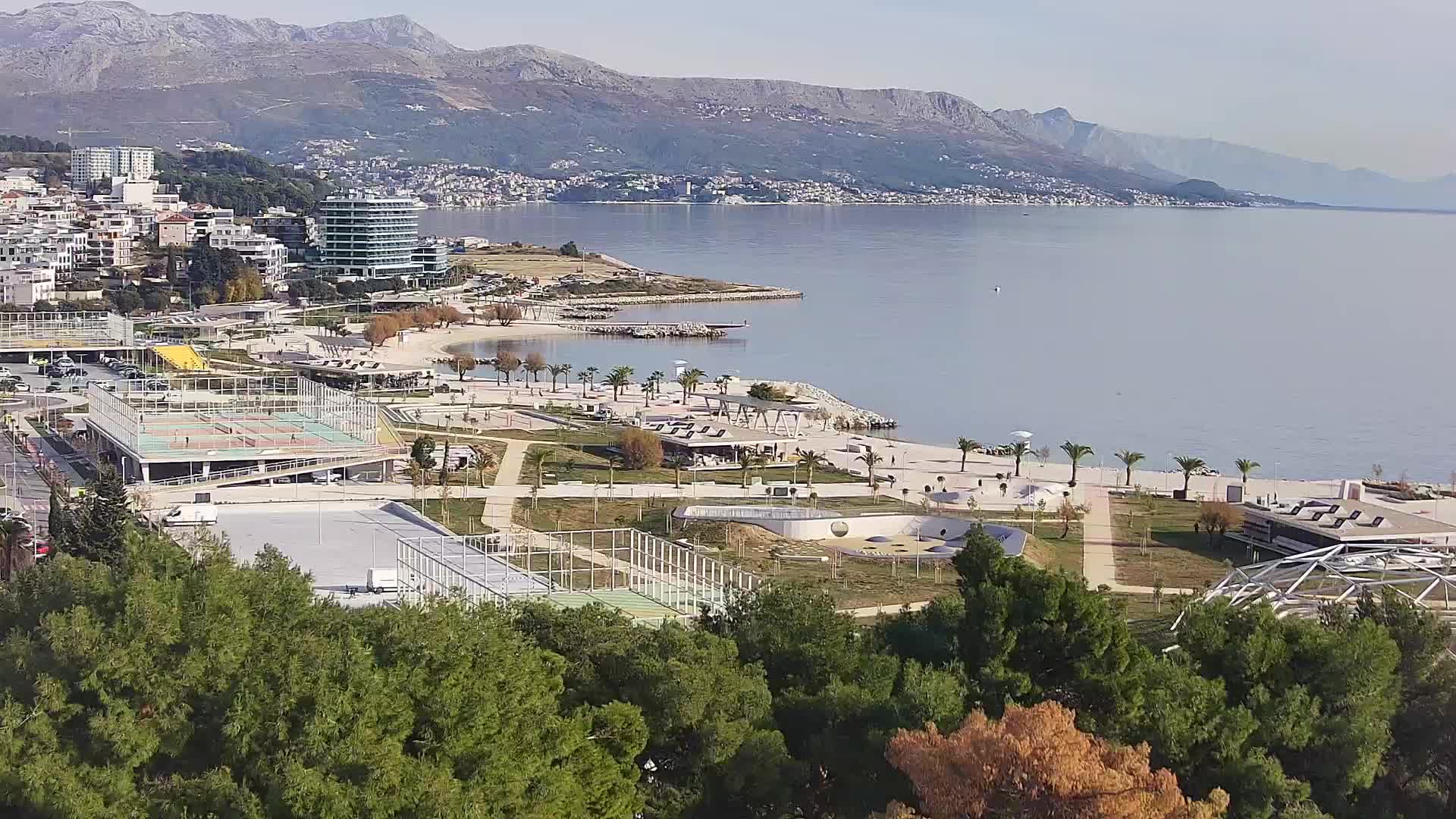 Strand Žnjan und Sportanlagen – Split