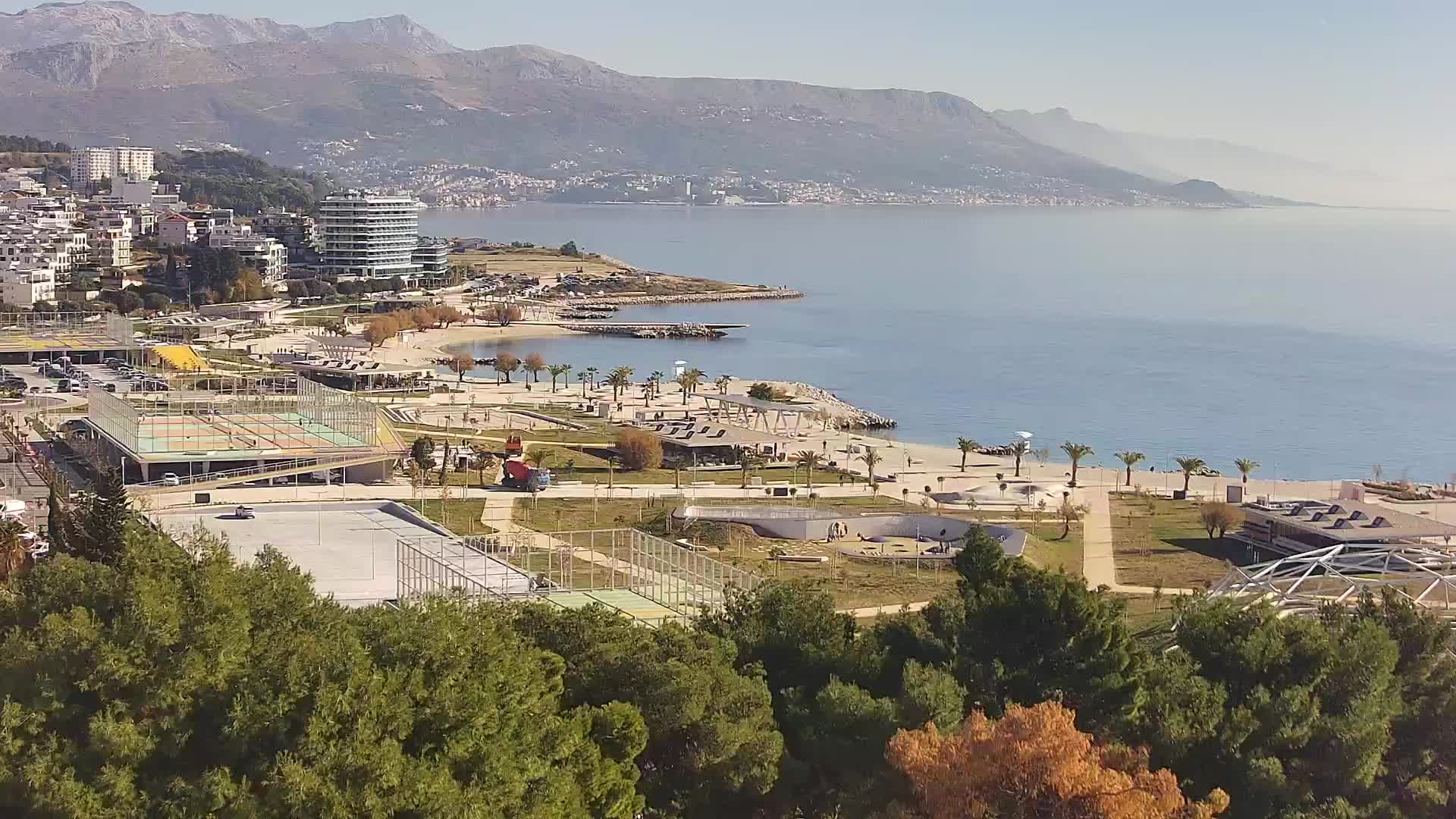 Playa Žnjan e instalaciones deportivas – Split