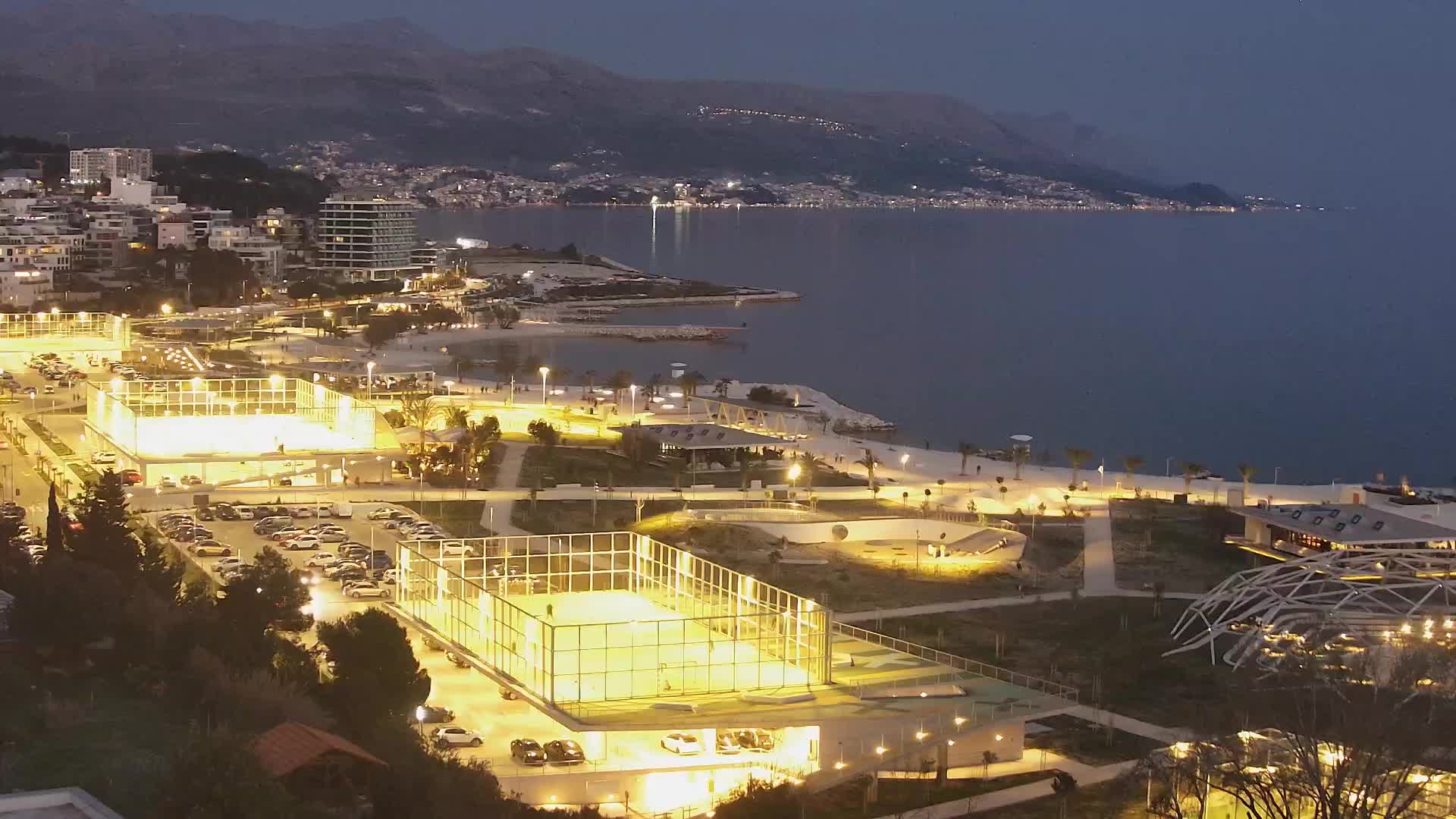 Plage Žnjan et installations sportives – Split