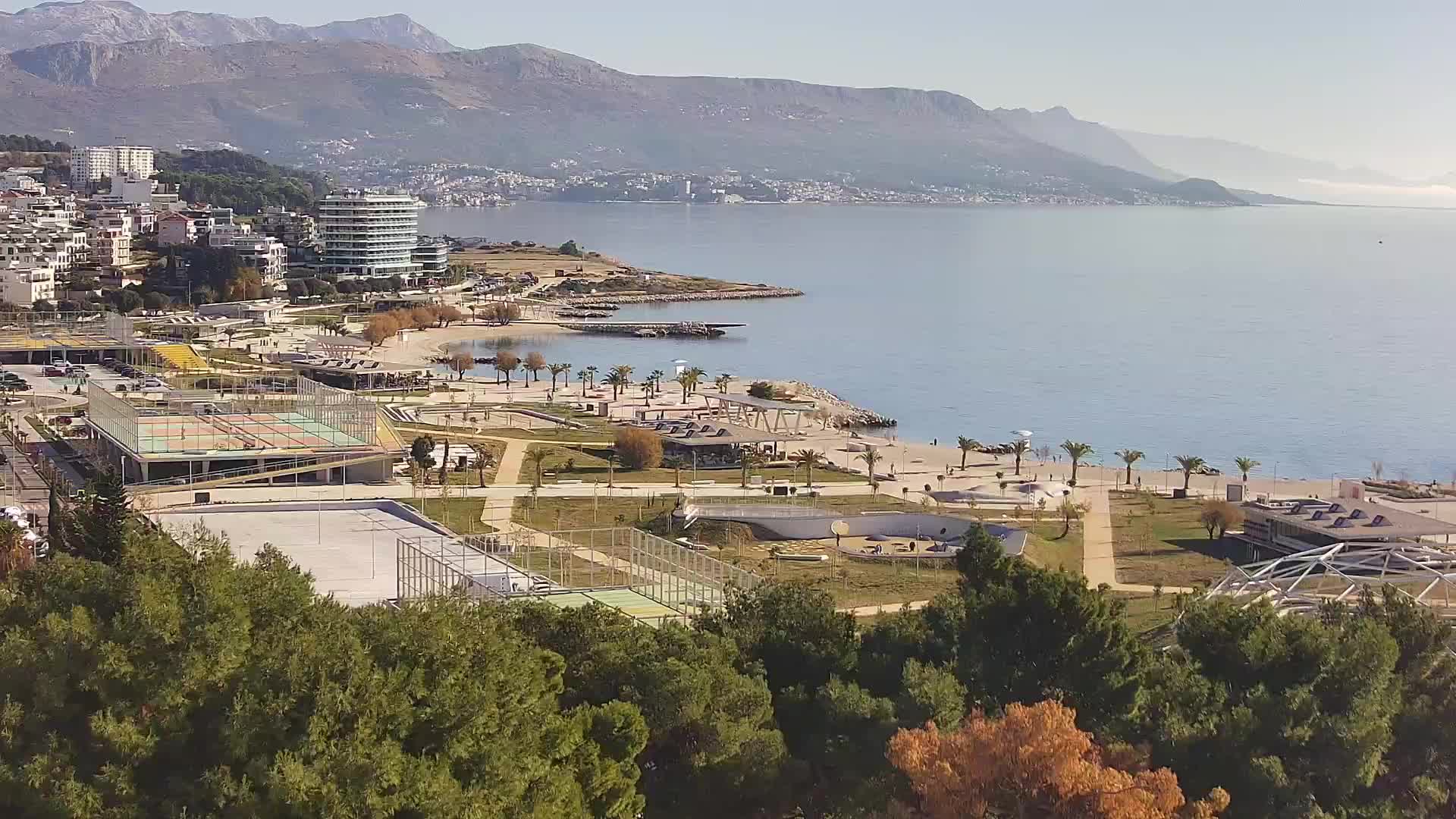 Playa Žnjan e instalaciones deportivas – Split