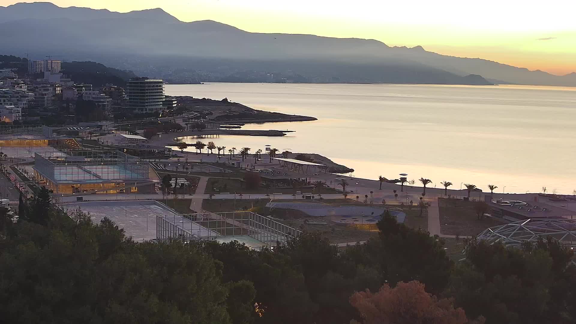 Playa Žnjan e instalaciones deportivas – Split