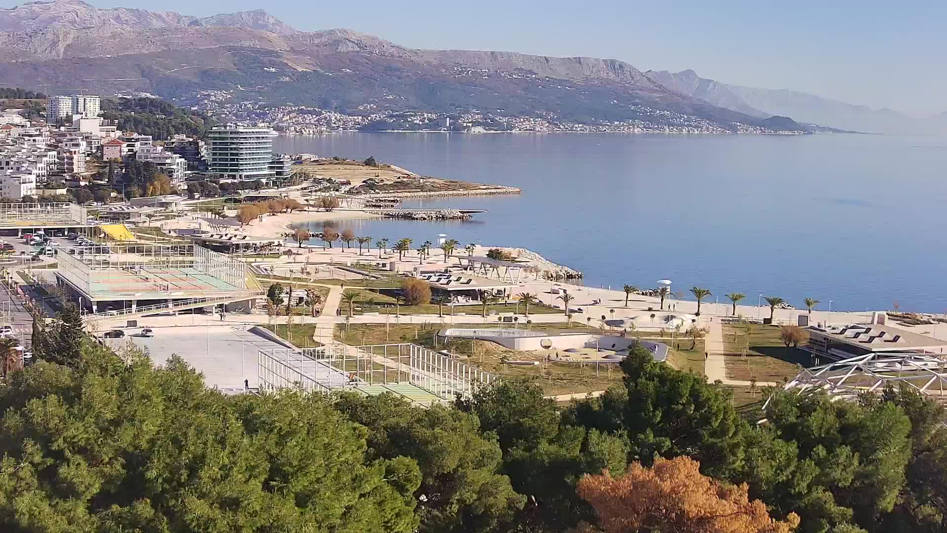 Playa Žnjan e instalaciones deportivas – Split